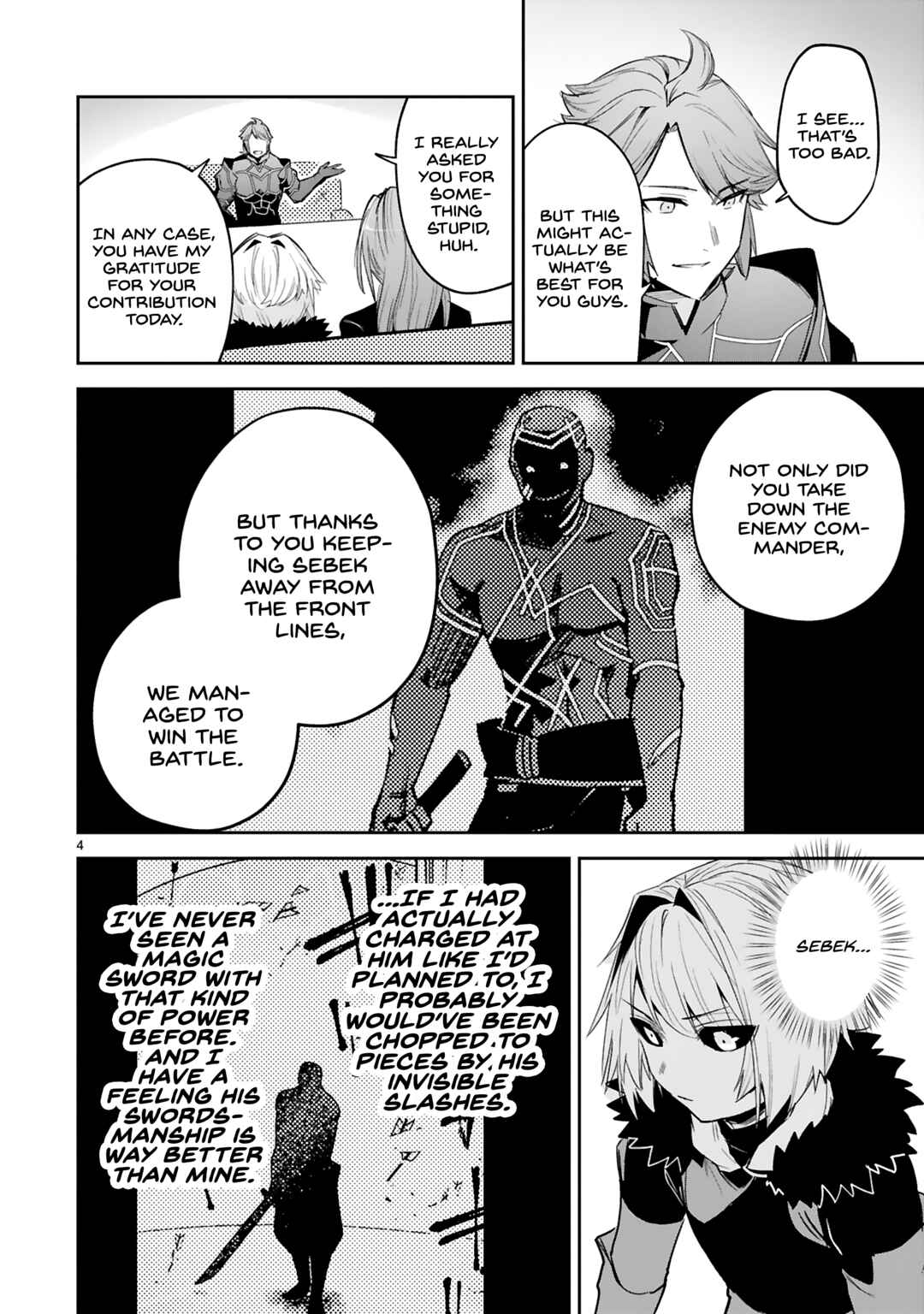 Page 4 Chapter 23 Maken Tsukai no Moto Shounen Hei wa, Moto Teki Kanbu no Onee-san to Issho ni Ikitai