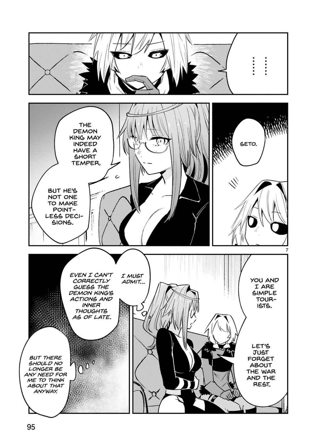 Page 8 Chapter 17 Maken Tsukai no Moto Shounen Hei wa, Moto Teki Kanbu no Onee-san to Issho ni Ikitai