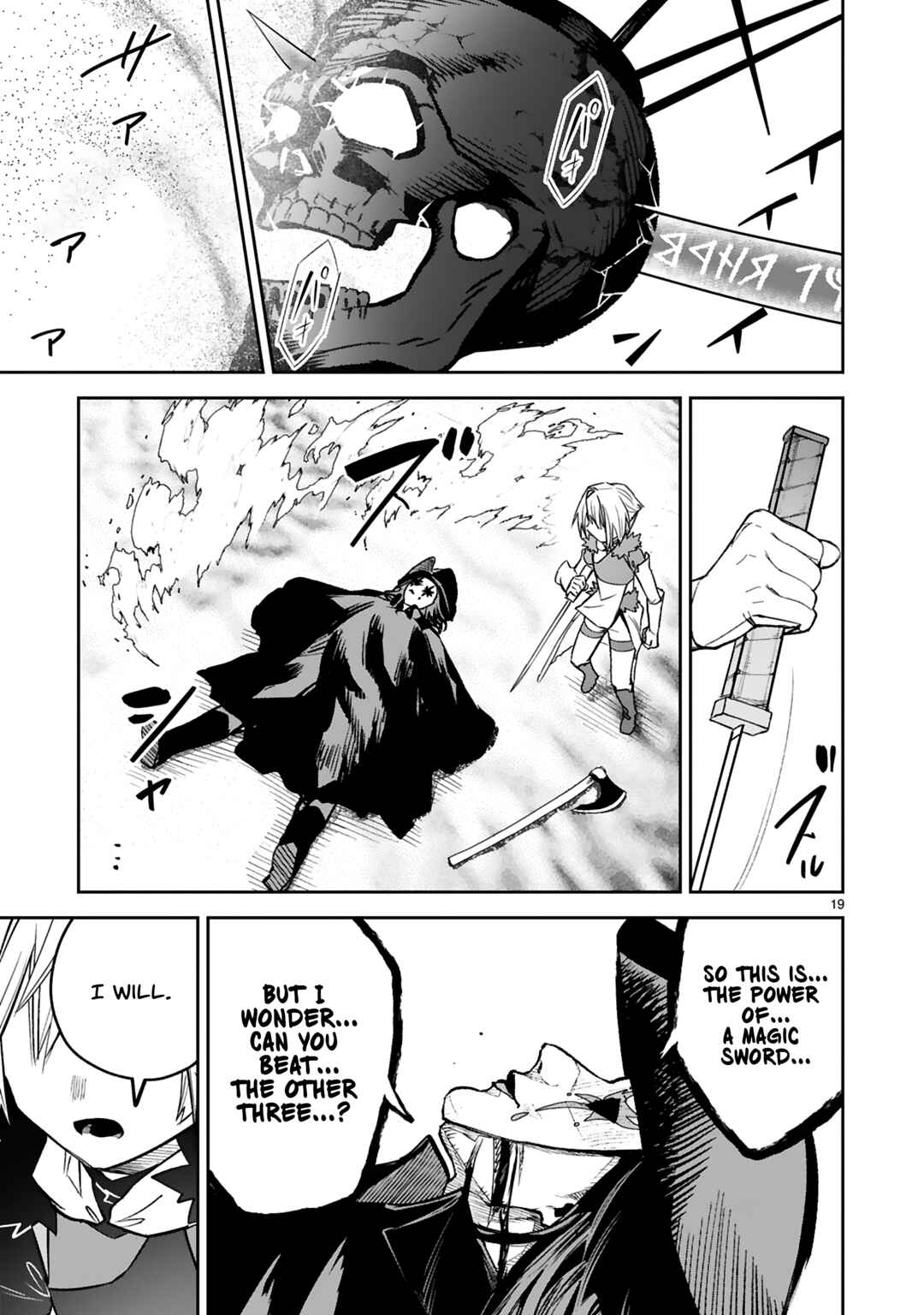 Page 23 Chapter 34 Maken Tsukai no Moto Shounen Hei wa, Moto Teki Kanbu no Onee-san to Issho ni Ikitai