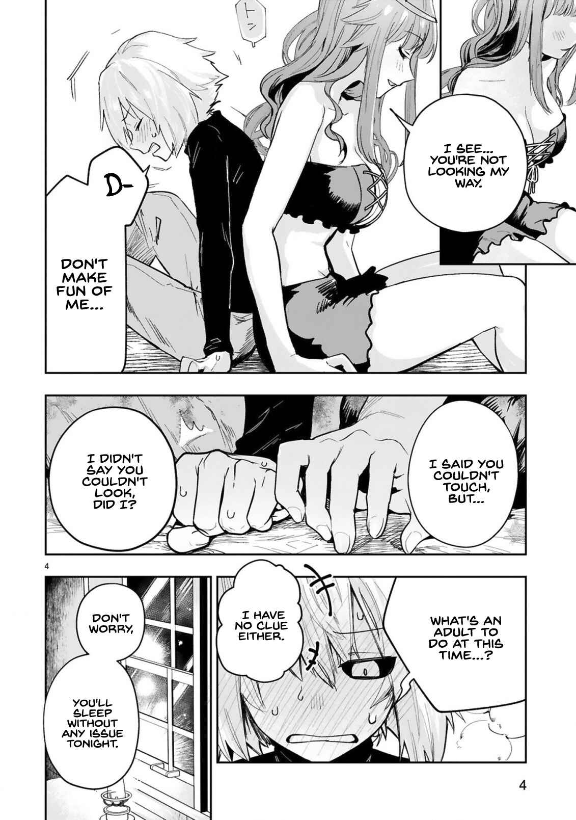 Page 5 Chapter 4.1 Maken Tsukai no Moto Shounen Hei wa, Moto Teki Kanbu no Onee-san to Issho ni Ikitai