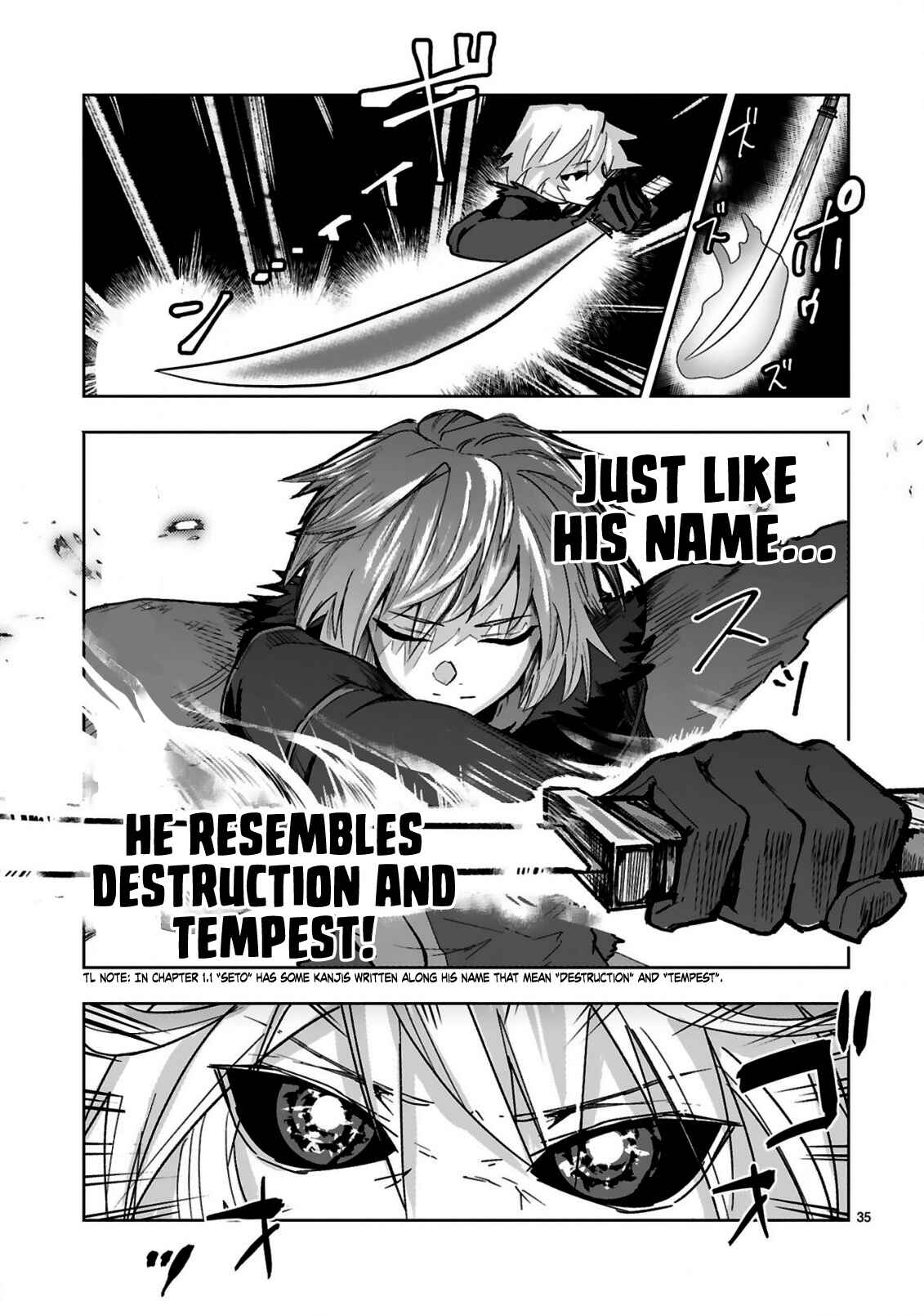 Page 10 Chapter 1.2 Maken Tsukai no Moto Shounen Hei wa, Moto Teki Kanbu no Onee-san to Issho ni Ikitai