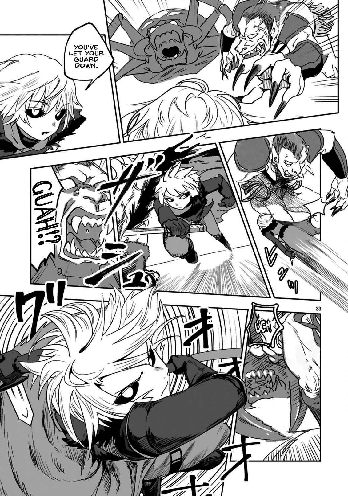 Page 8 Chapter 1.2 Maken Tsukai no Moto Shounen Hei wa, Moto Teki Kanbu no Onee-san to Issho ni Ikitai