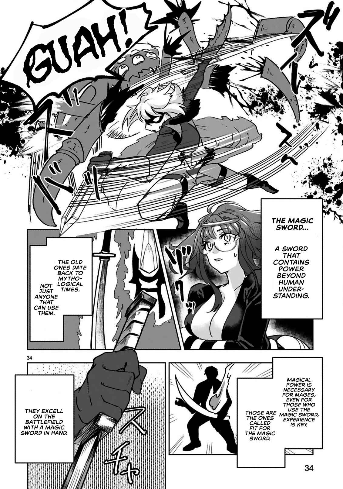 Page 9 Chapter 1.2 Maken Tsukai no Moto Shounen Hei wa, Moto Teki Kanbu no Onee-san to Issho ni Ikitai