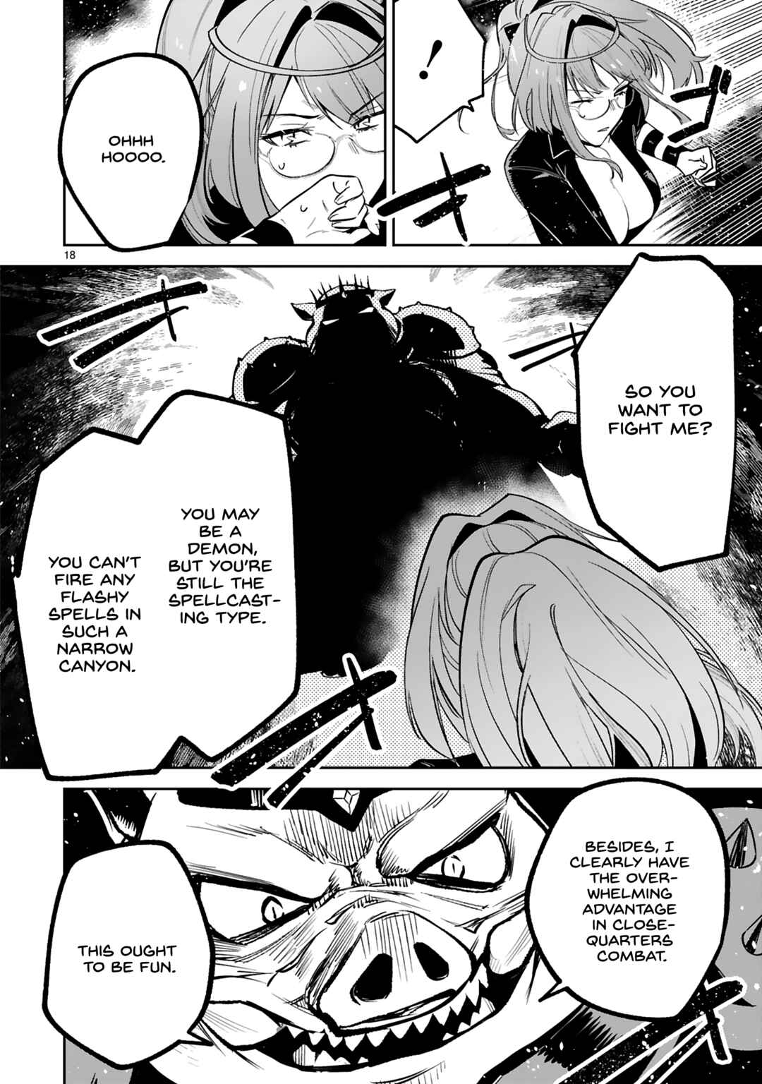 Page 18 Chapter 25 Maken Tsukai no Moto Shounen Hei wa, Moto Teki Kanbu no Onee-san to Issho ni Ikitai
