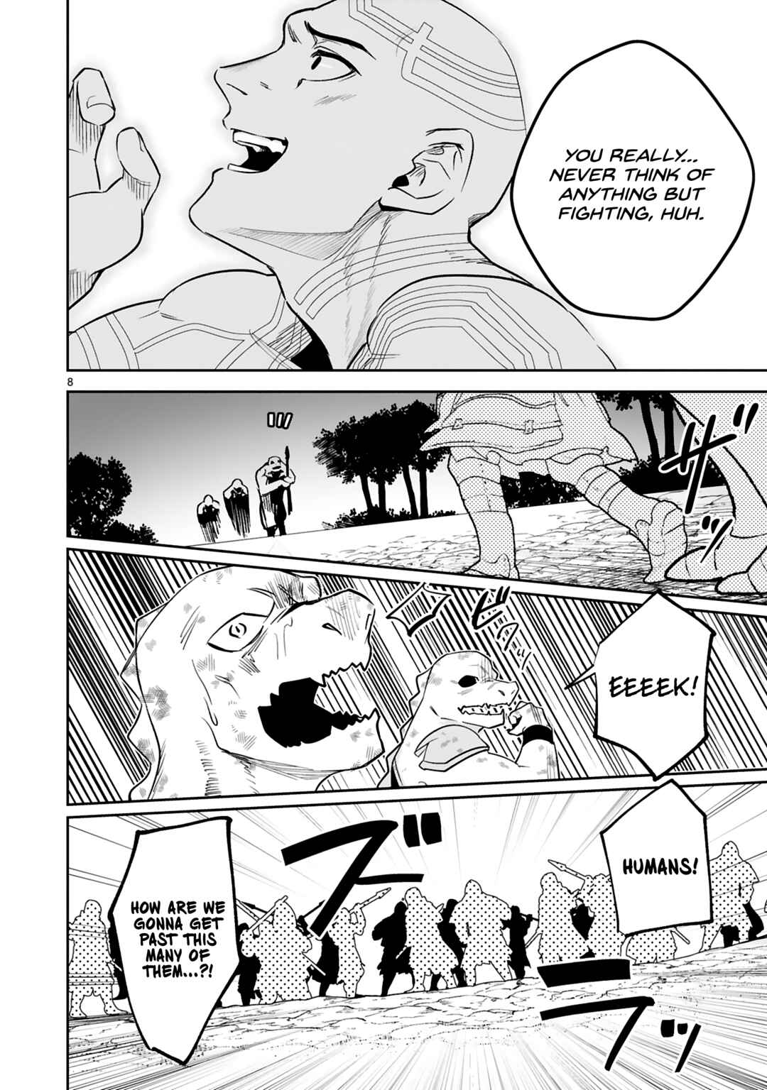 Page 9 Chapter 28 Maken Tsukai no Moto Shounen Hei wa, Moto Teki Kanbu no Onee-san to Issho ni Ikitai