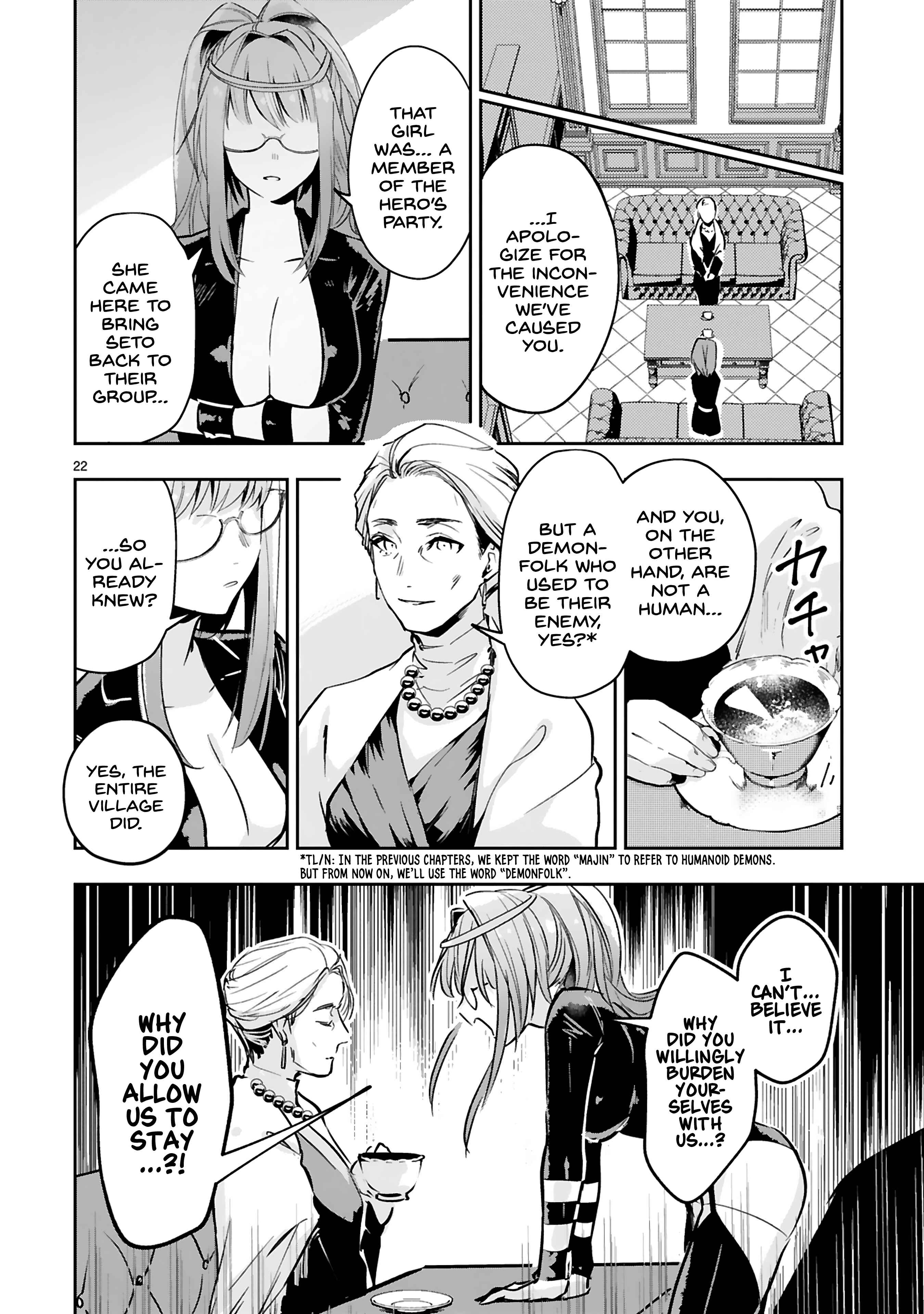 Page 23 Chapter 12 Maken Tsukai no Moto Shounen Hei wa, Moto Teki Kanbu no Onee-san to Issho ni Ikitai