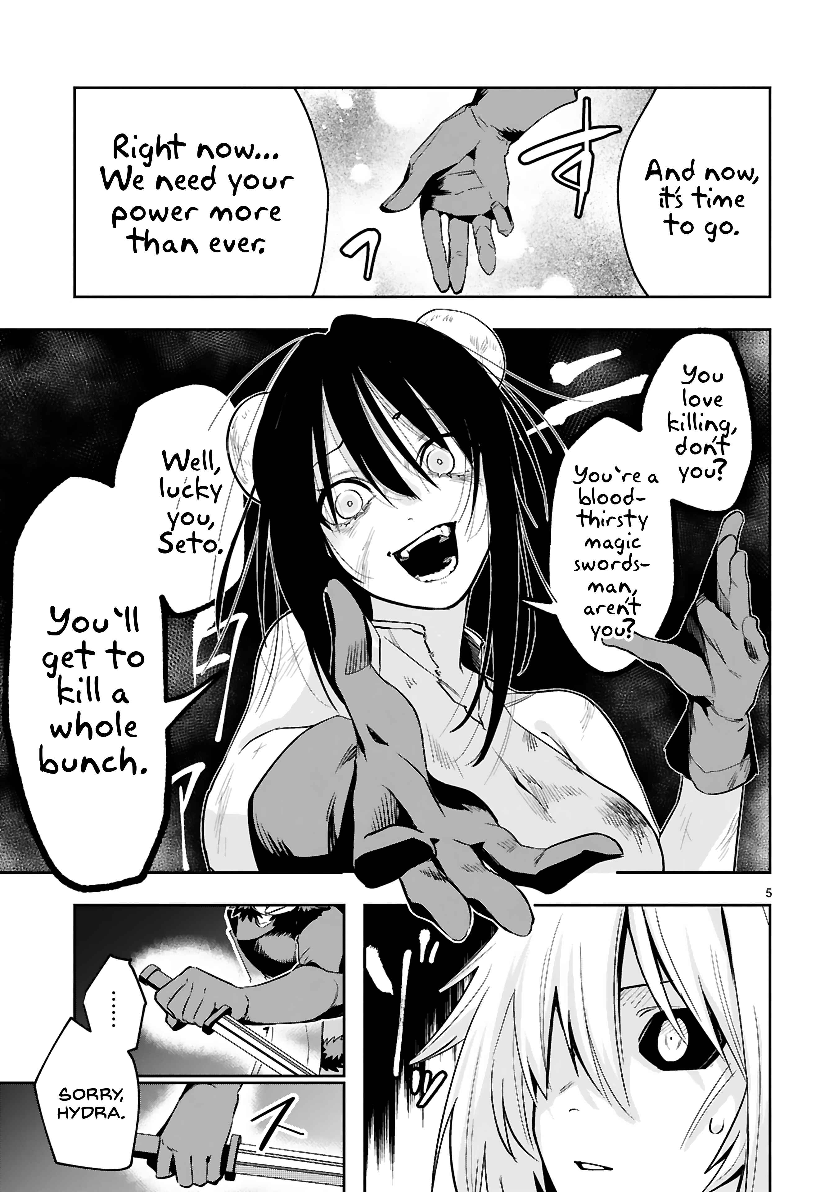 Page 6 Chapter 12 Maken Tsukai no Moto Shounen Hei wa, Moto Teki Kanbu no Onee-san to Issho ni Ikitai