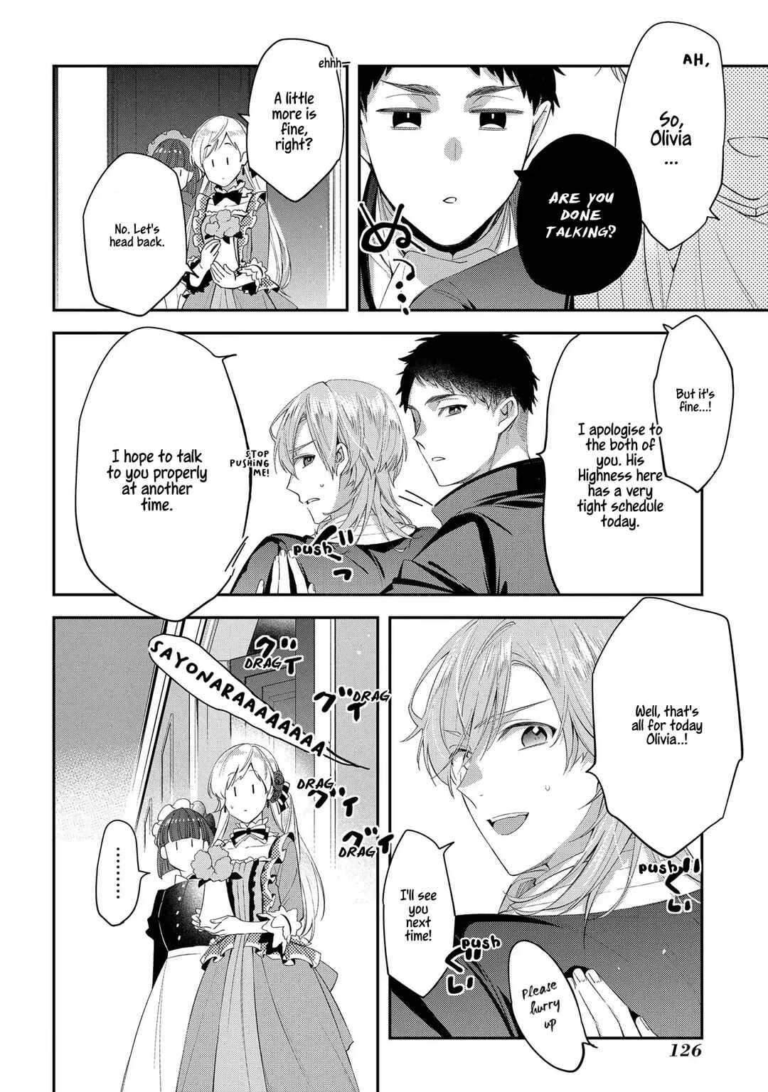 Page 18 Chapter 4 Outaishi ni Konyaku Haki Saretanode, Mou Baka no Furi wa Yameyou to Omoimasu