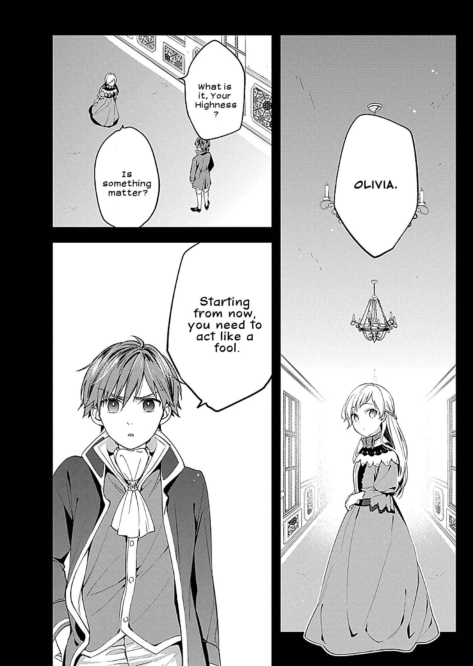 Page 19 Chapter 1 Outaishi ni Konyaku Haki Saretanode, Mou Baka no Furi wa Yameyou to Omoimasu