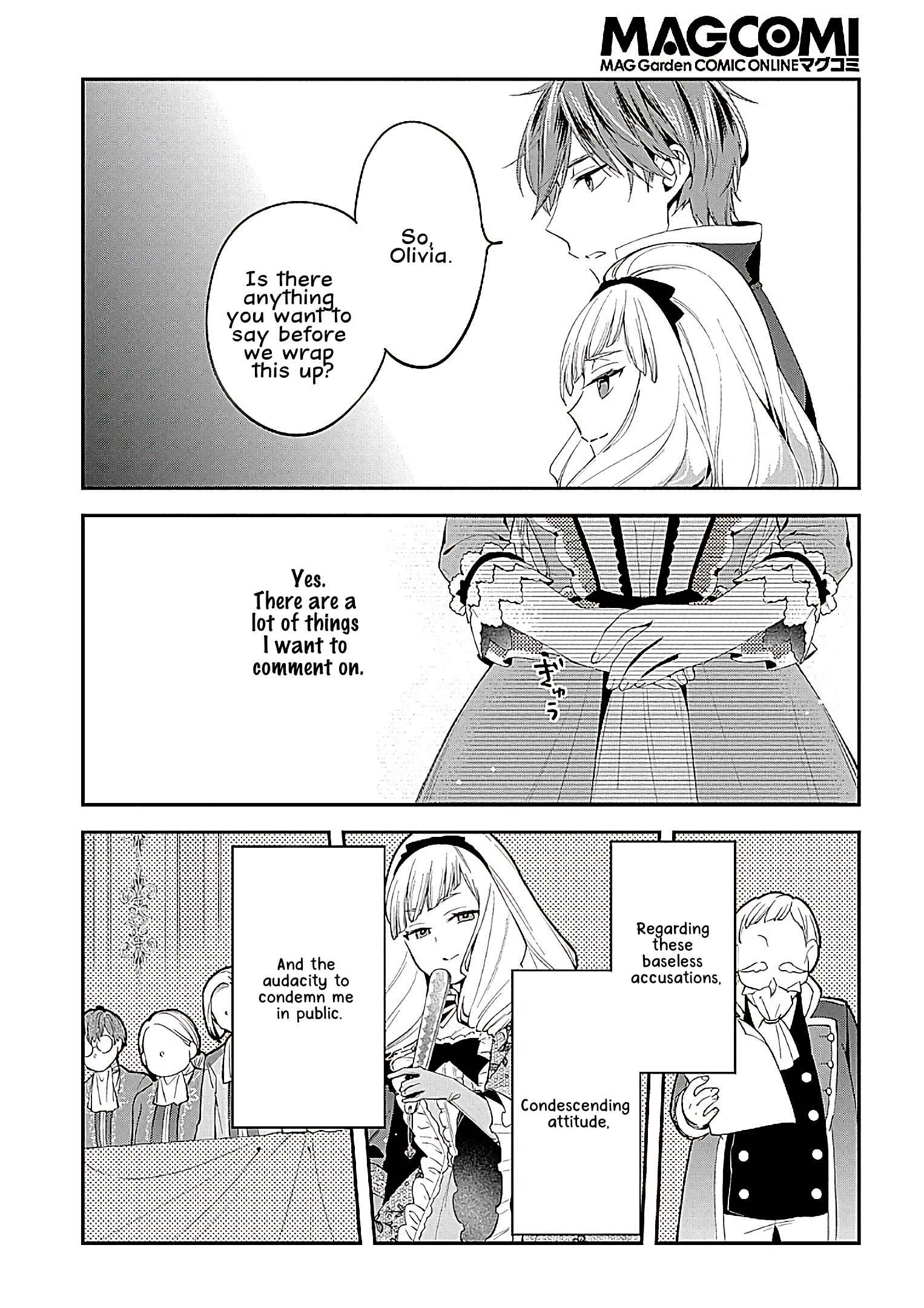 Page 25 Chapter 1 Outaishi ni Konyaku Haki Saretanode, Mou Baka no Furi wa Yameyou to Omoimasu