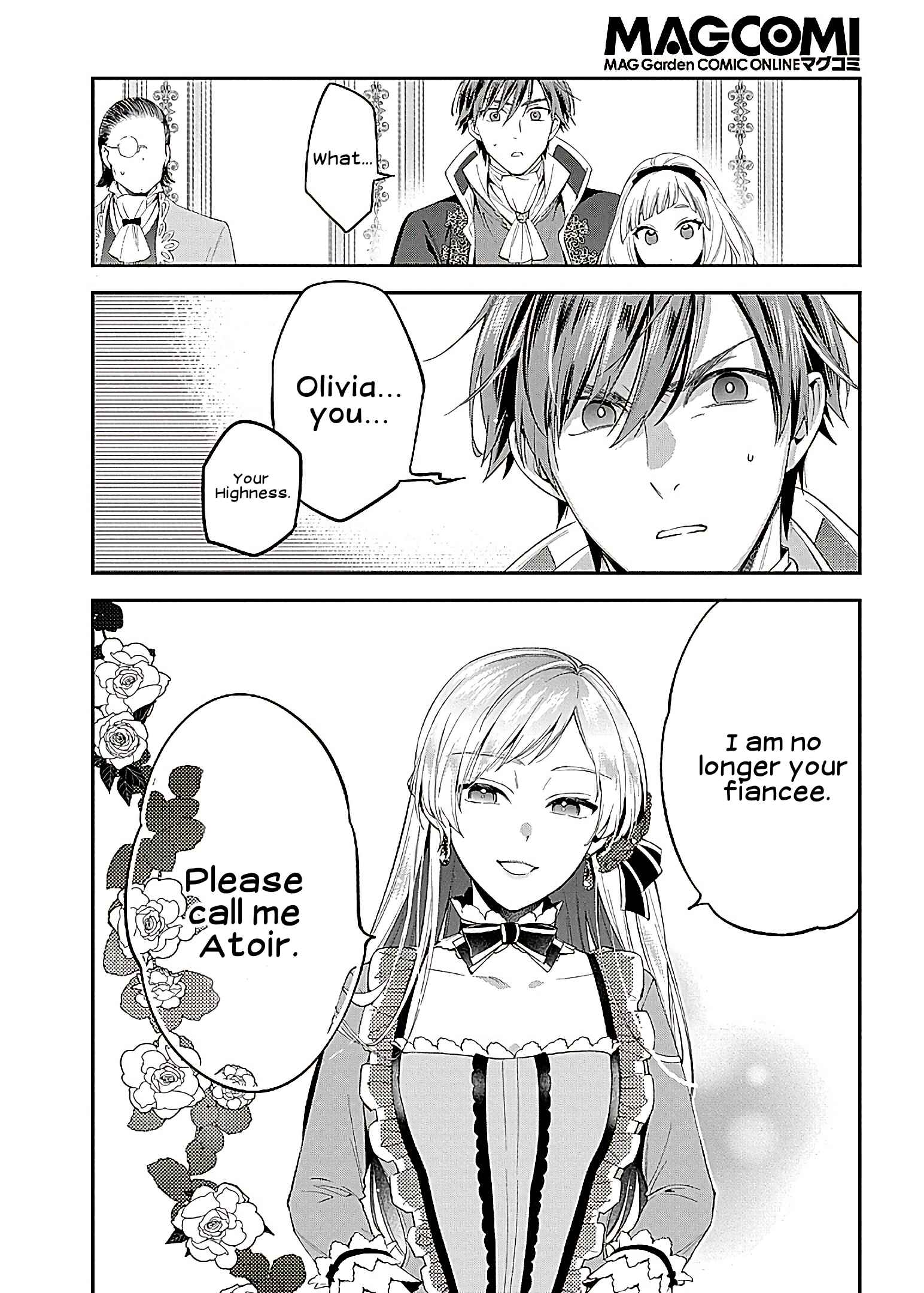 Page 31 Chapter 1 Outaishi ni Konyaku Haki Saretanode, Mou Baka no Furi wa Yameyou to Omoimasu