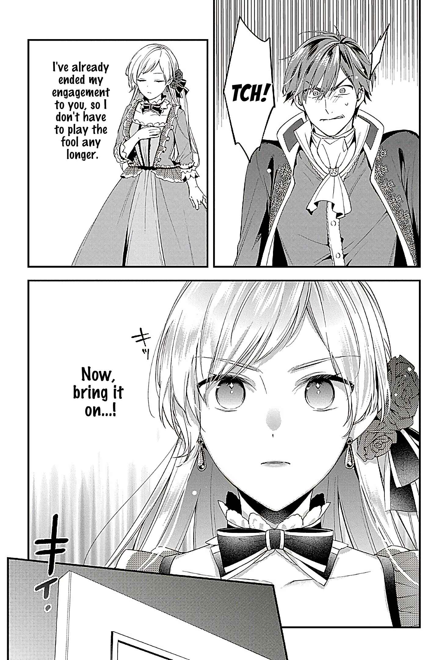 Page 32 Chapter 1 Outaishi ni Konyaku Haki Saretanode, Mou Baka no Furi wa Yameyou to Omoimasu