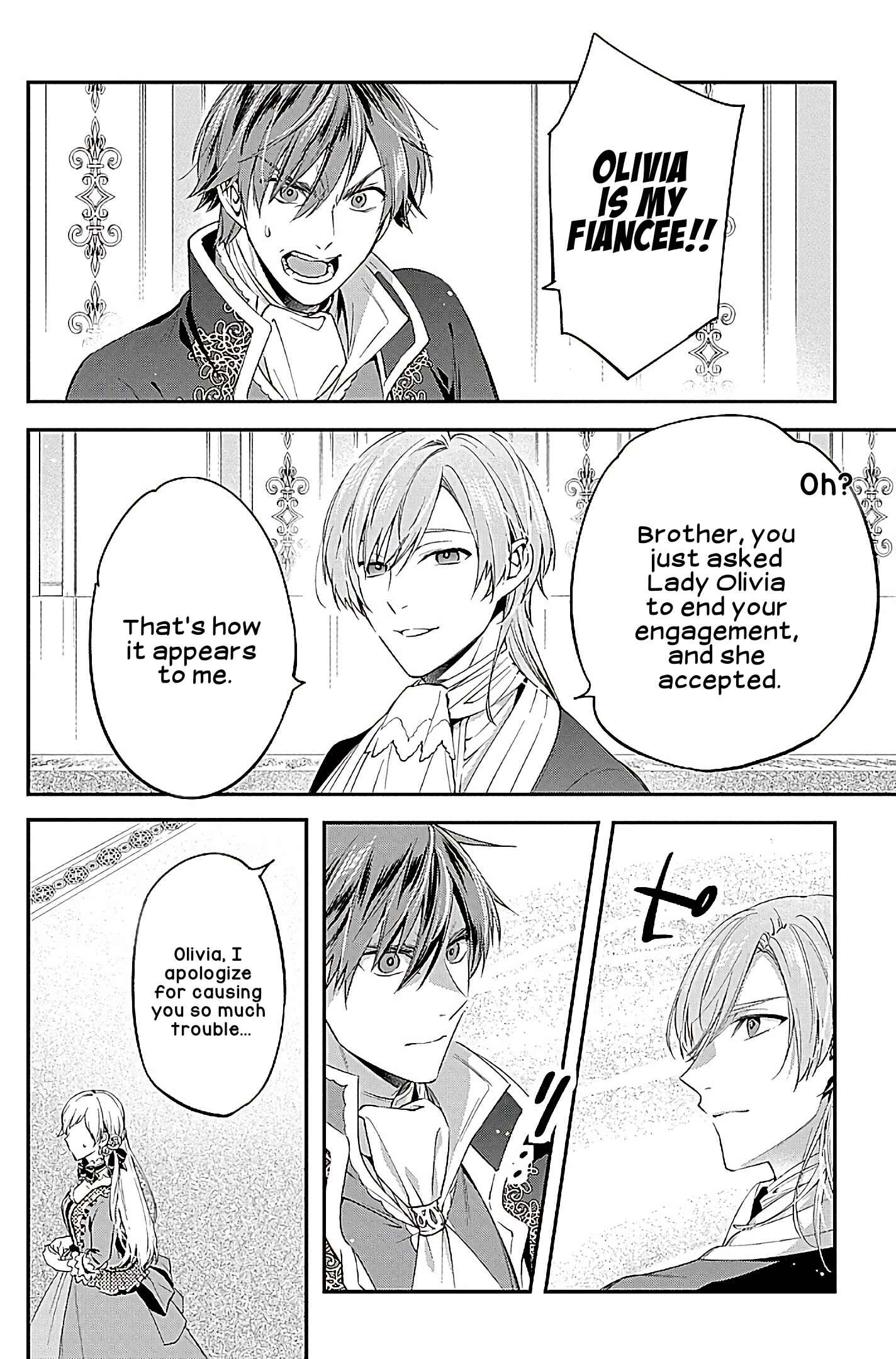 Page 39 Chapter 1 Outaishi ni Konyaku Haki Saretanode, Mou Baka no Furi wa Yameyou to Omoimasu