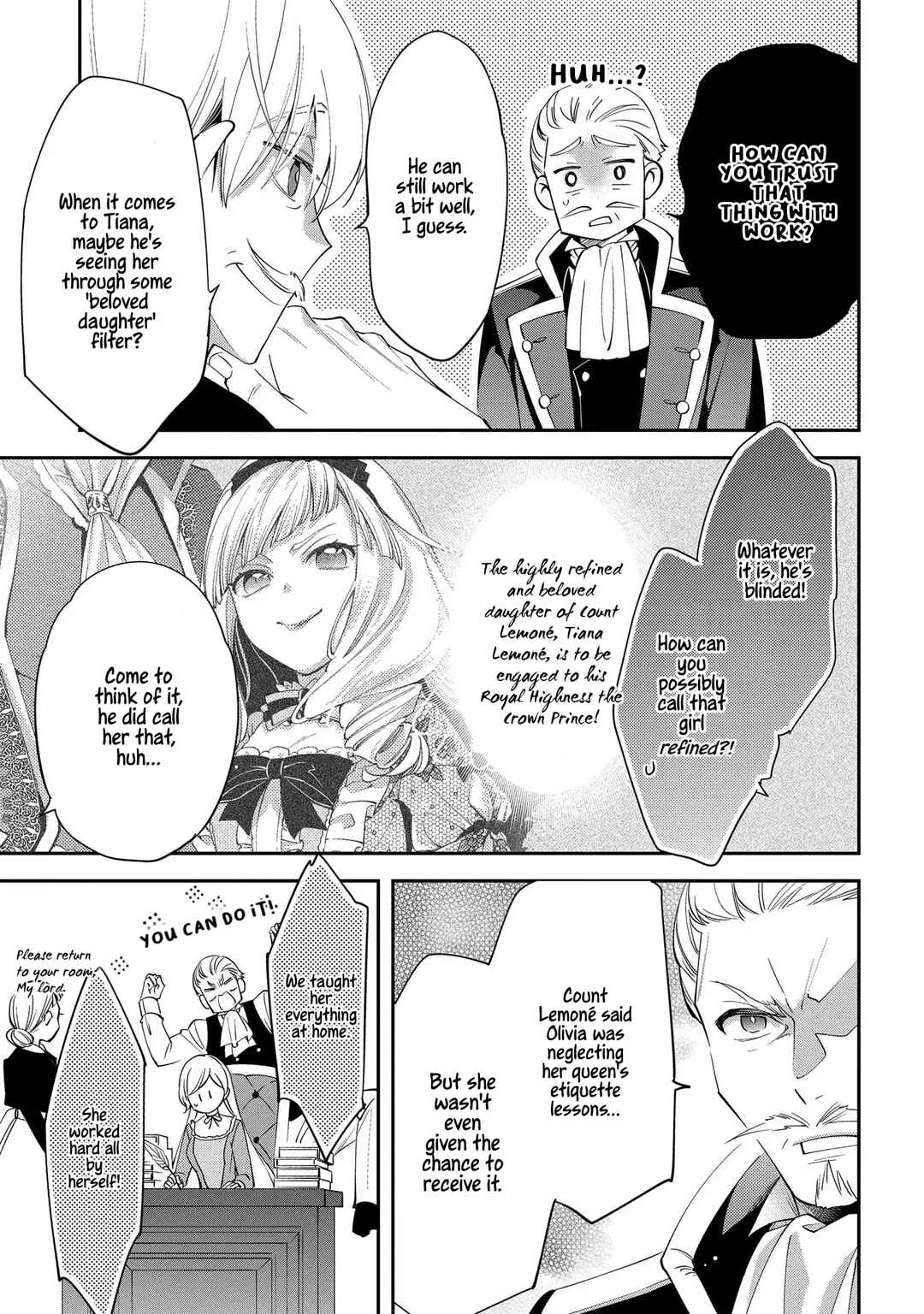 Page 4 Chapter 5 Outaishi ni Konyaku Haki Saretanode, Mou Baka no Furi wa Yameyou to Omoimasu
