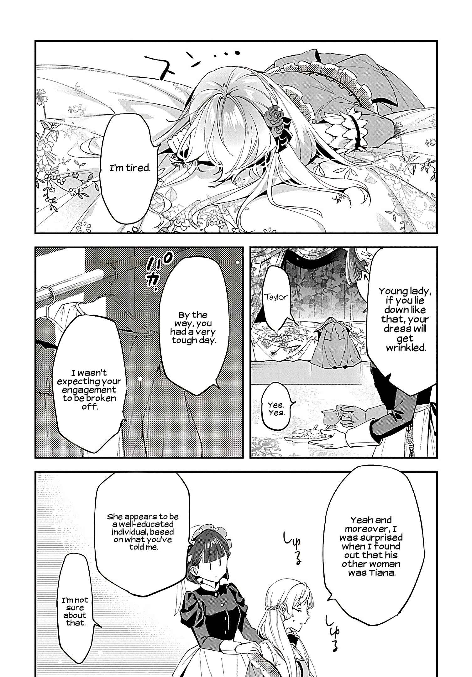 Page 21 Chapter 2 Outaishi ni Konyaku Haki Saretanode, Mou Baka no Furi wa Yameyou to Omoimasu