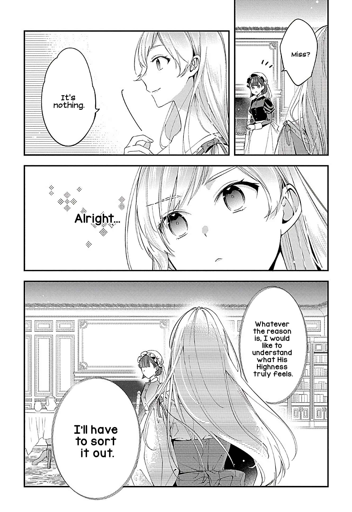 Page 28 Chapter 2 Outaishi ni Konyaku Haki Saretanode, Mou Baka no Furi wa Yameyou to Omoimasu