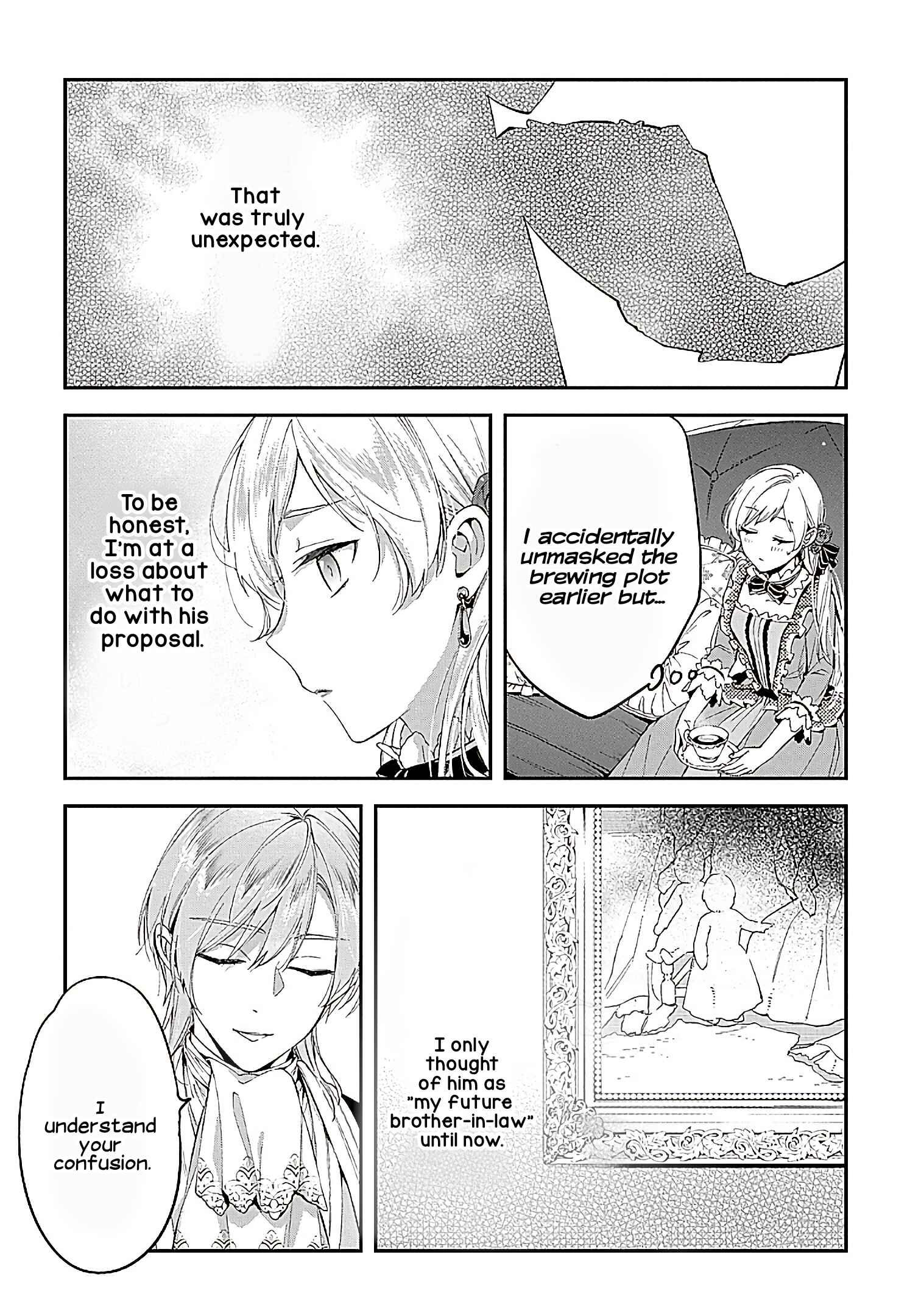 Page 5 Chapter 2 Outaishi ni Konyaku Haki Saretanode, Mou Baka no Furi wa Yameyou to Omoimasu