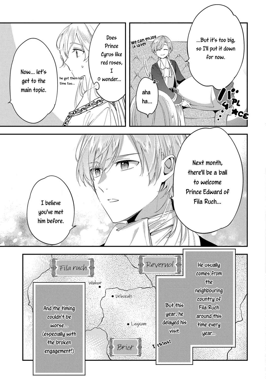 Page 9 Chapter 3 Outaishi ni Konyaku Haki Saretanode, Mou Baka no Furi wa Yameyou to Omoimasu