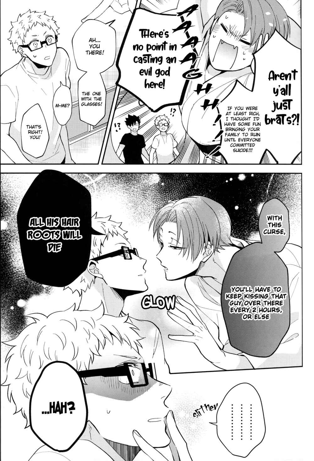 Page 10 Chapter Unknown_cdc7 Haikyu!! - Kami no Mizo Shiru (Doujinshi)