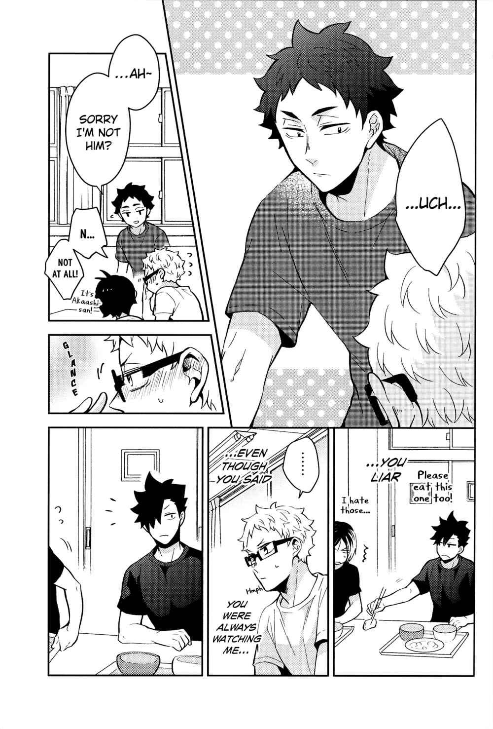 Page 28 Chapter Unknown_cdc7 Haikyu!! - Kami no Mizo Shiru (Doujinshi)