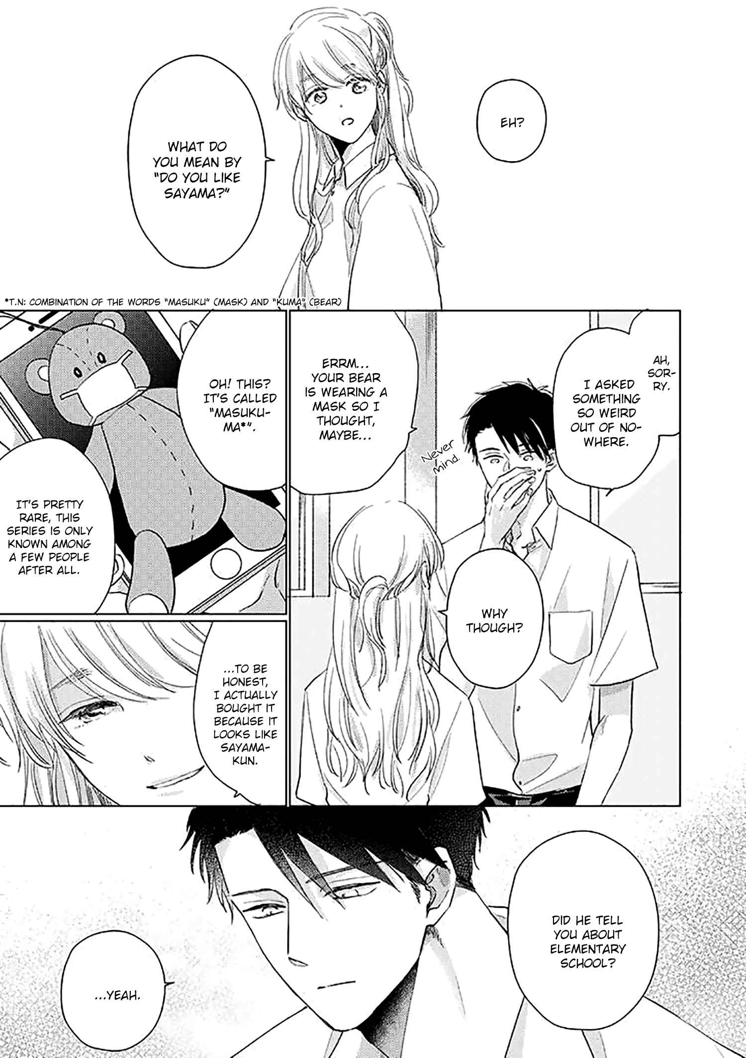 Page 2 Chapter 10.8 Mask Danshi
