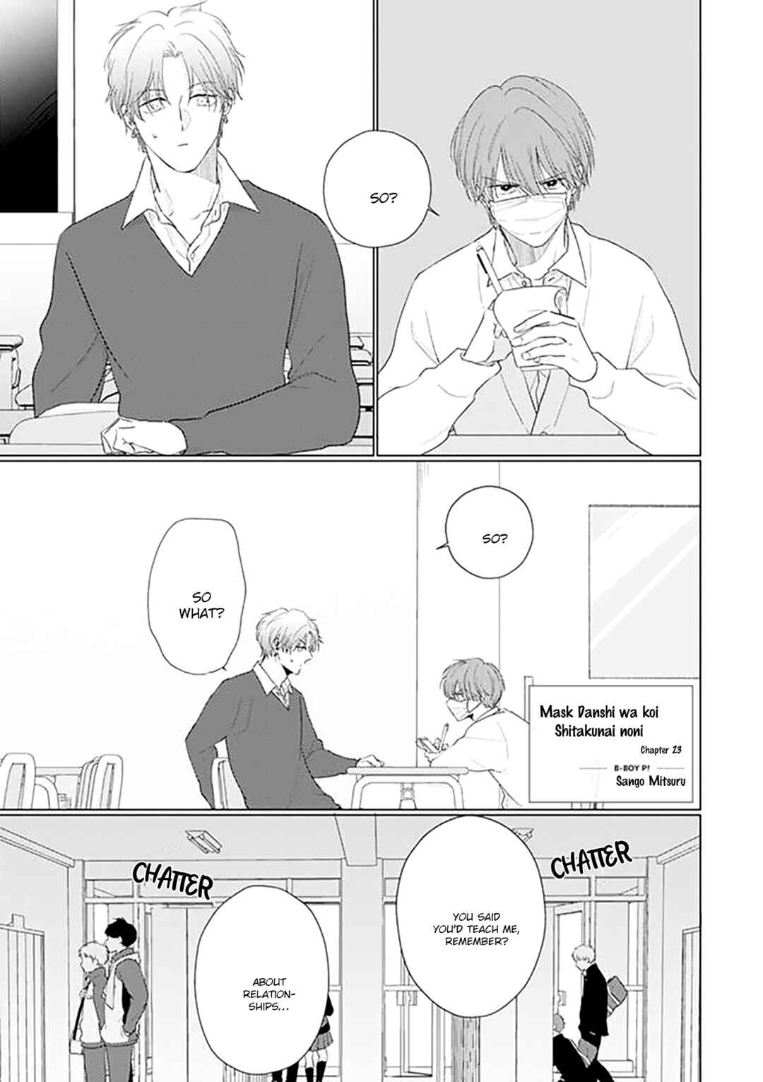 Page 3 Chapter 23 Mask Danshi