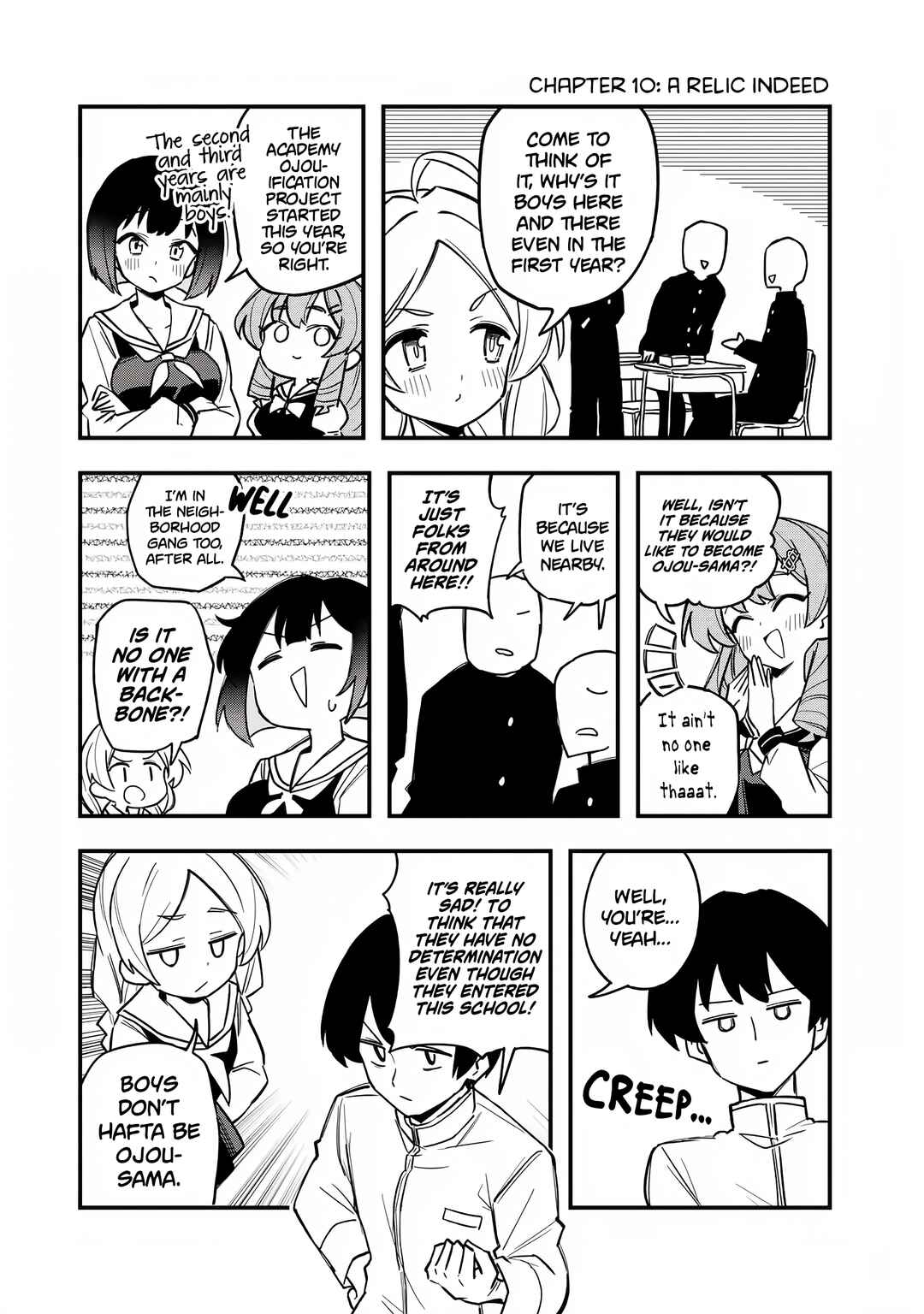 Page 1 Chapter 10 Bakushin Ojou-sama Dou!