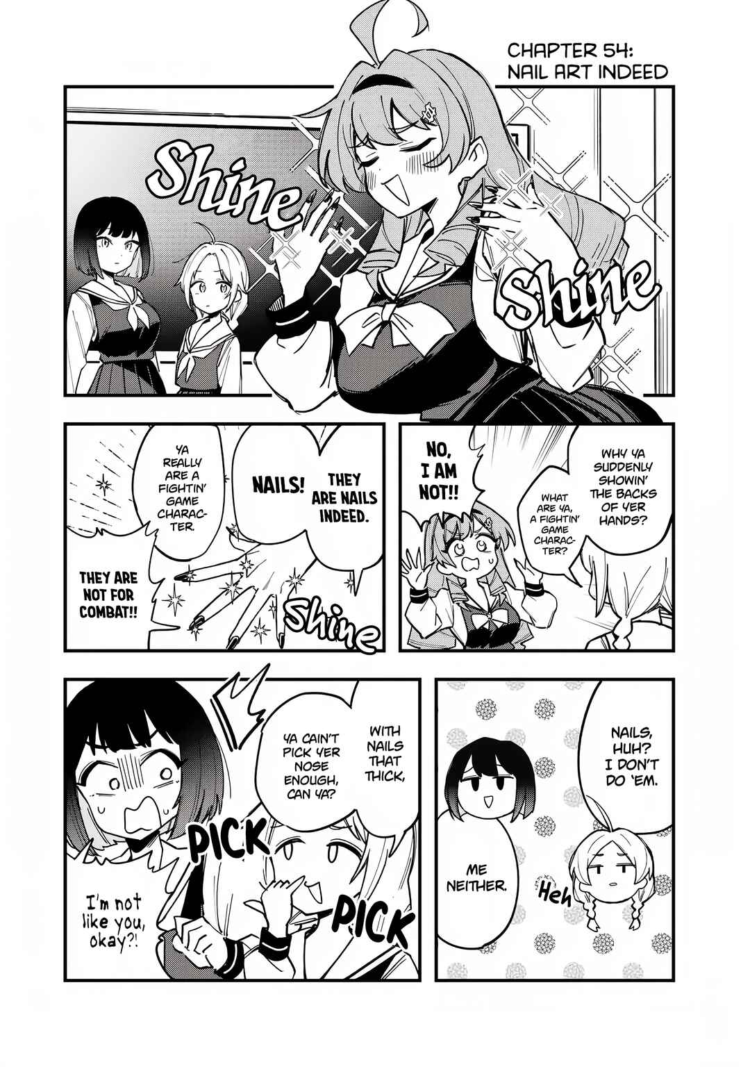 Page 1 Chapter 54 Bakushin Ojou-sama Dou!