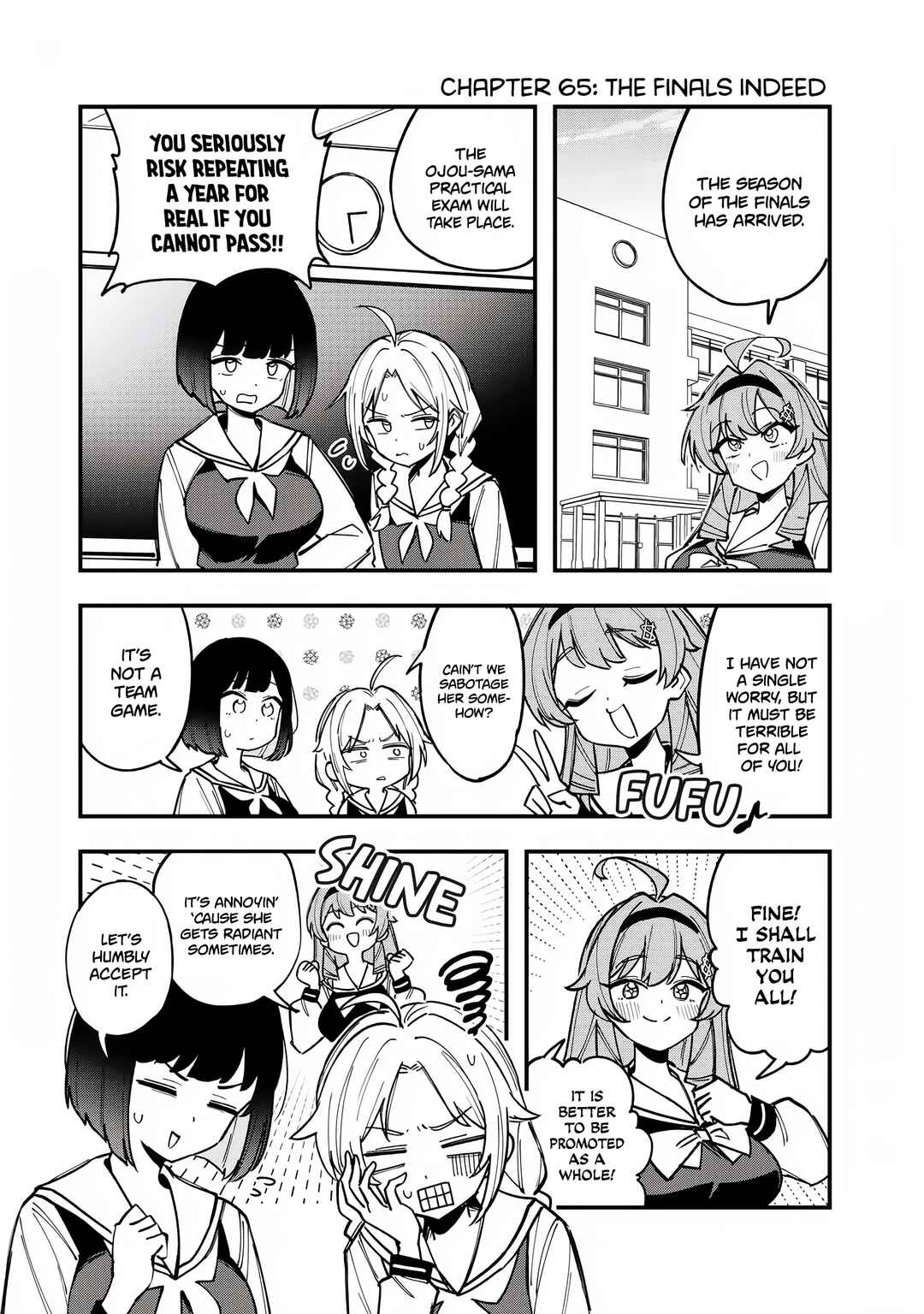 Page 1 Chapter 65 Bakushin Ojou-sama Dou!