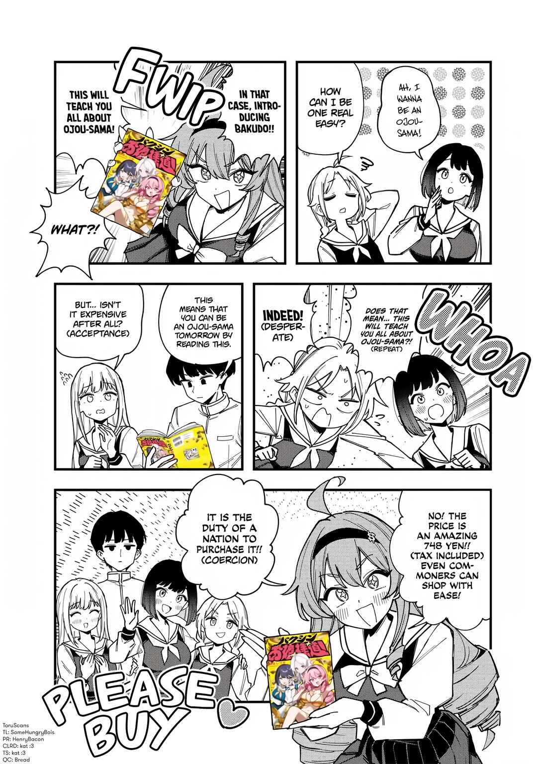 Page 1 Chapter 71.5 Bakushin Ojou-sama Dou!