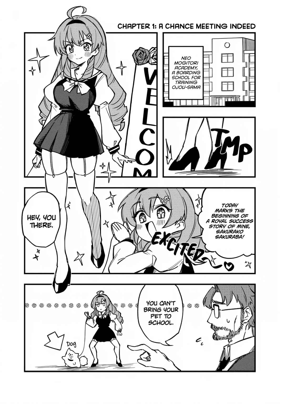 Page 2 Chapter 1 Bakushin Ojou-sama Dou!