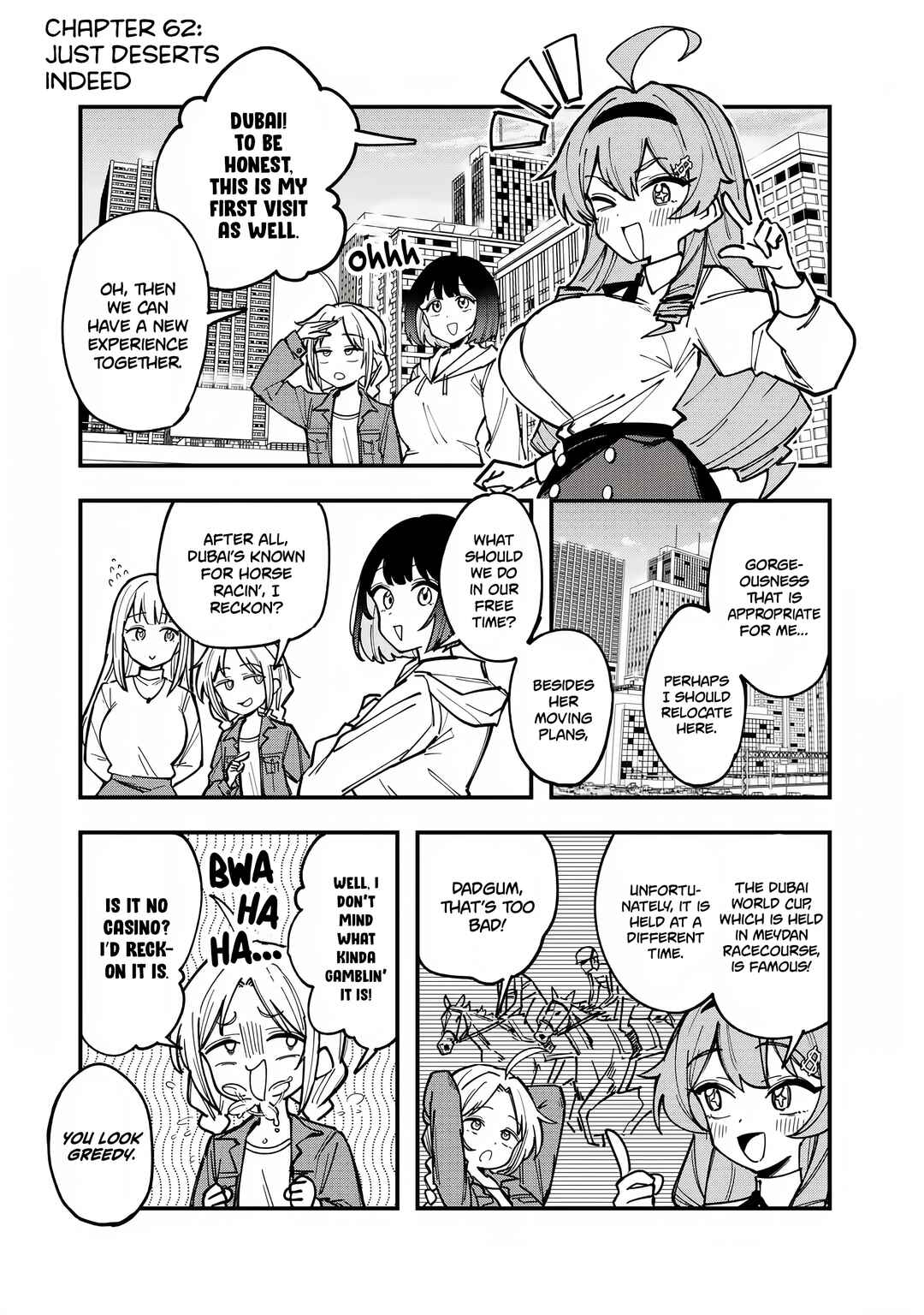 Page 1 Chapter 62 Bakushin Ojou-sama Dou!