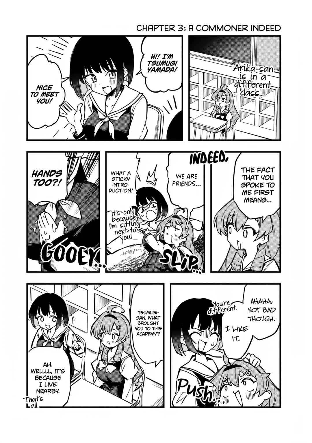 Page 1 Chapter 3 Bakushin Ojou-sama Dou!