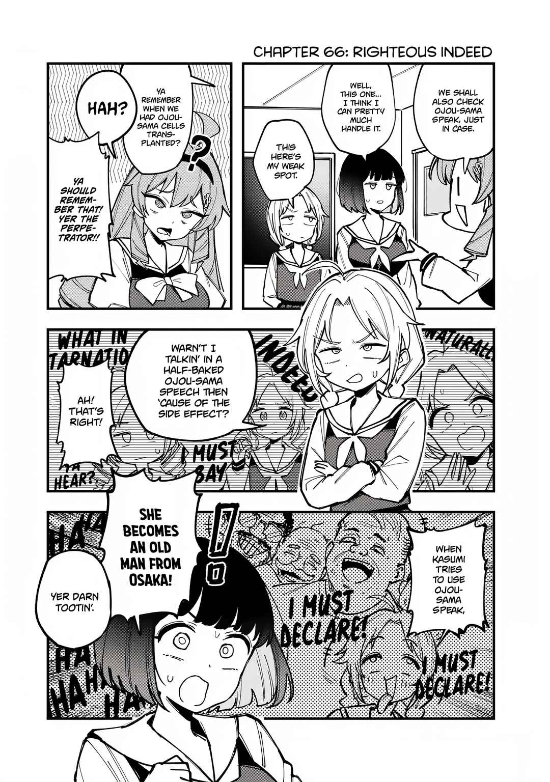 Page 1 Chapter 66 Bakushin Ojou-sama Dou!