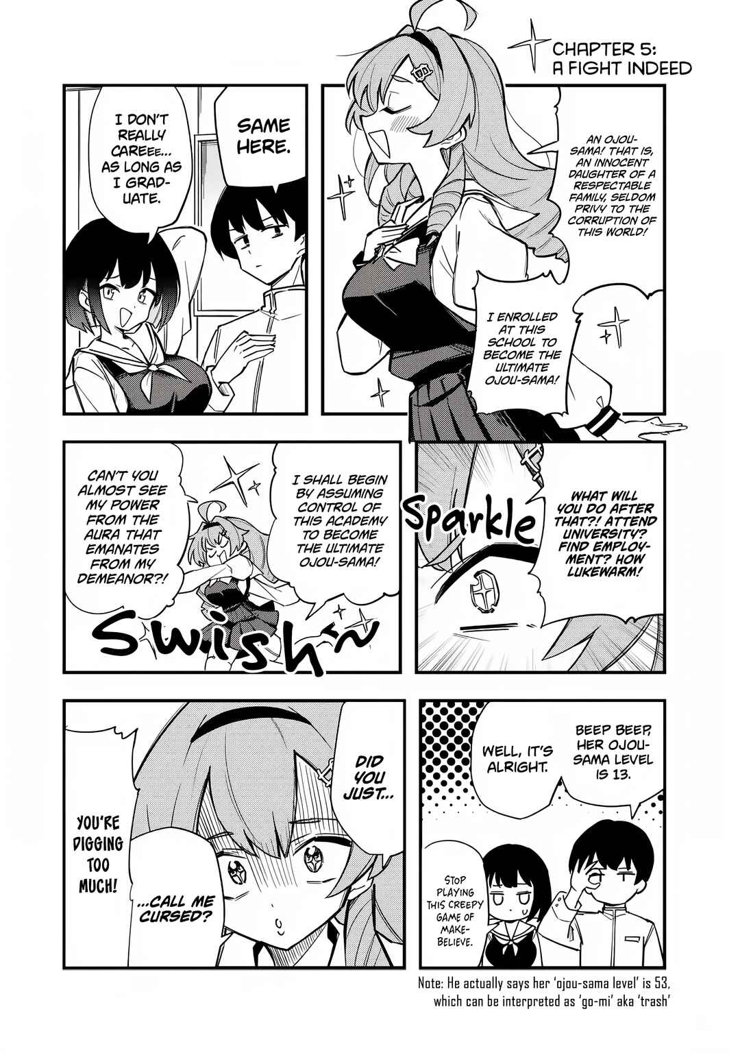 Page 1 Chapter 5 Bakushin Ojou-sama Dou!