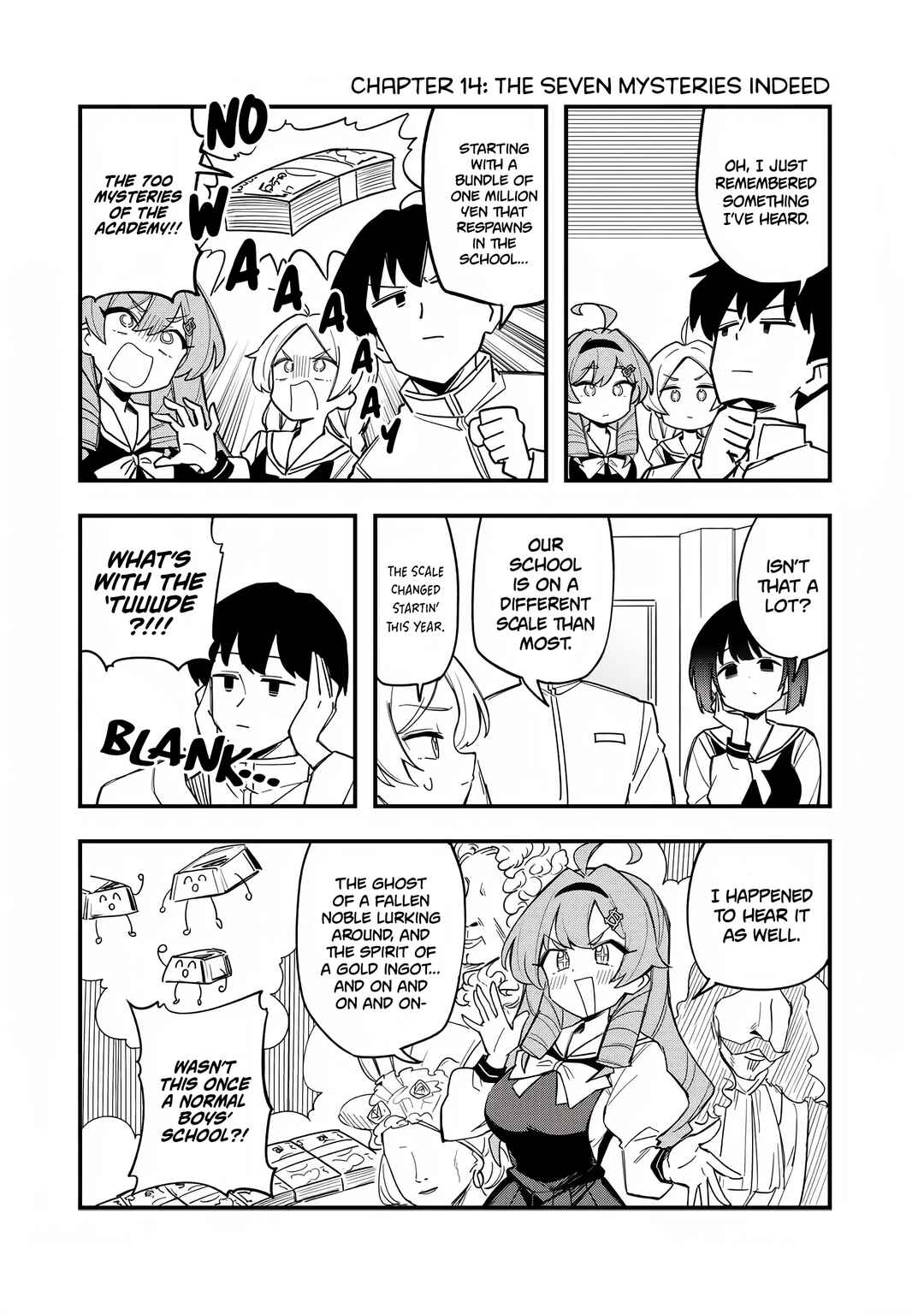 Page 1 Chapter 14 Bakushin Ojou-sama Dou!