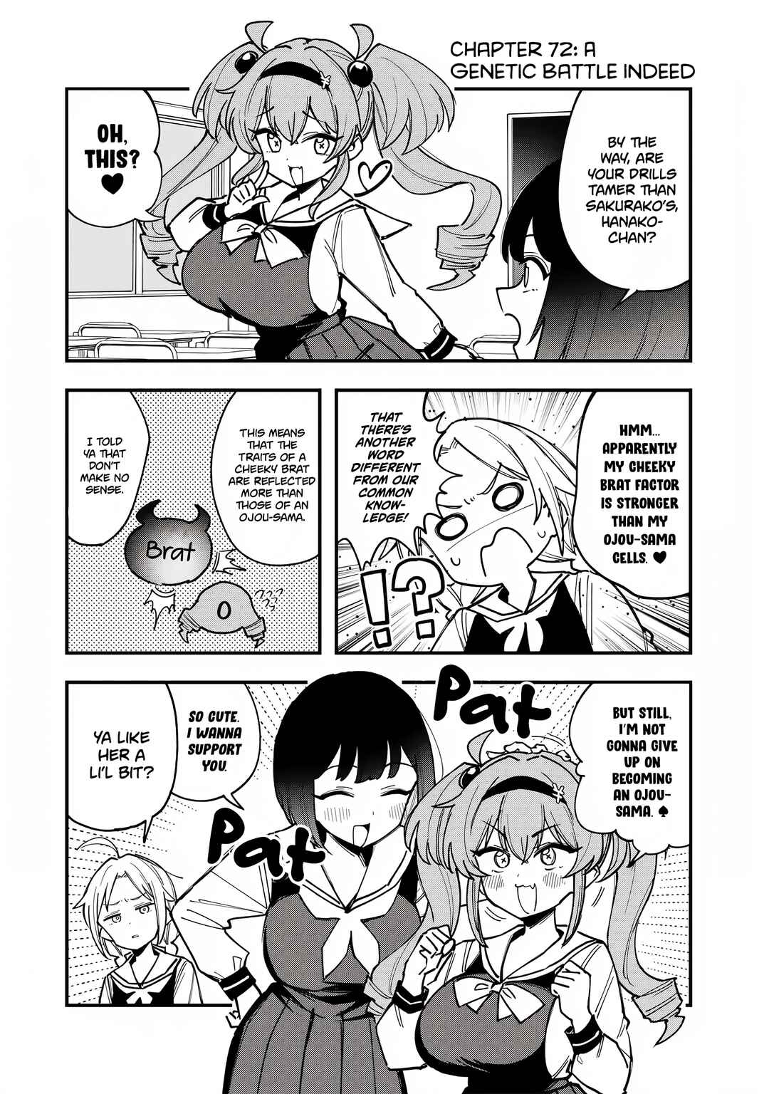 Page 1 Chapter 72 Bakushin Ojou-sama Dou!