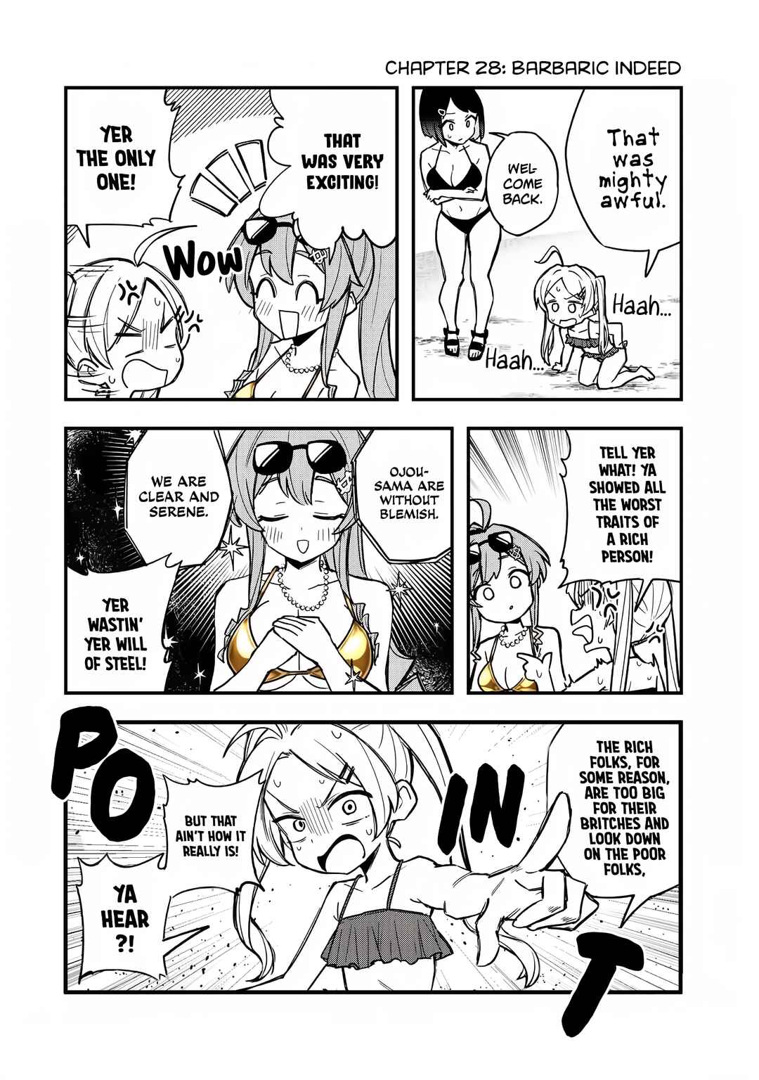 Page 1 Chapter 28 Bakushin Ojou-sama Dou!