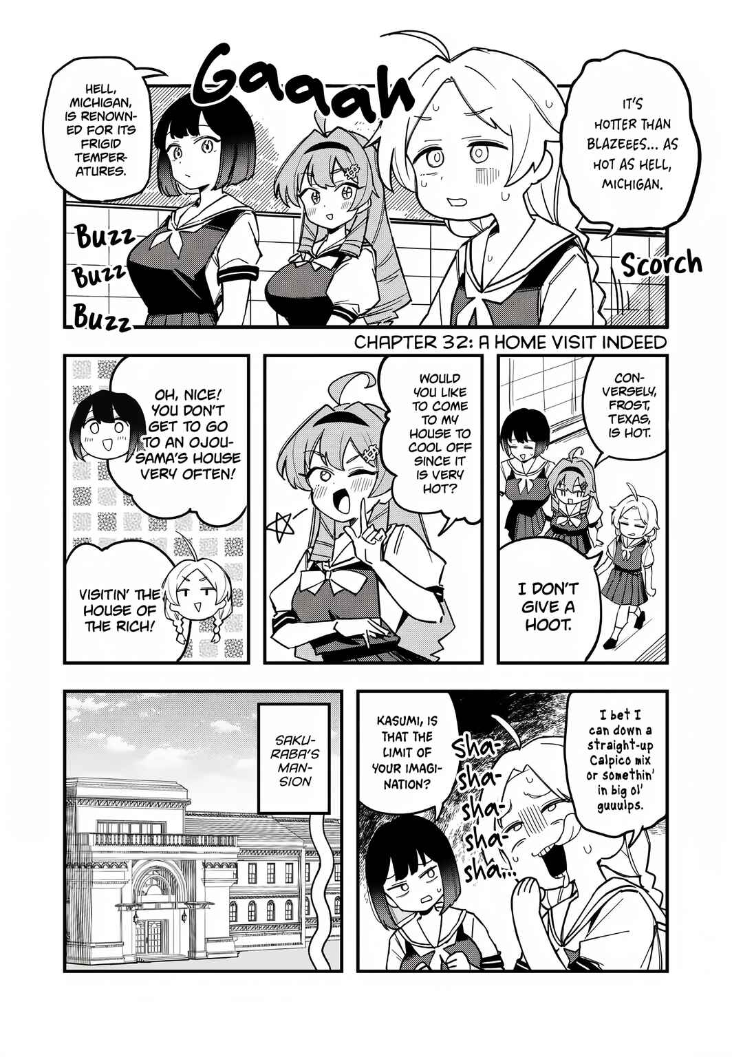 Page 1 Chapter 32 Bakushin Ojou-sama Dou!