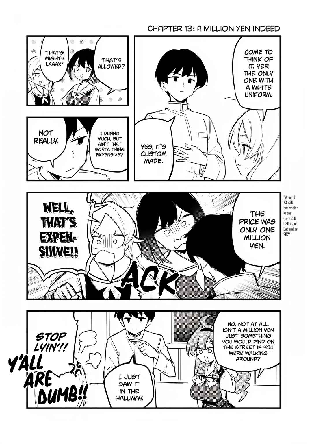 Page 1 Chapter 13 Bakushin Ojou-sama Dou!