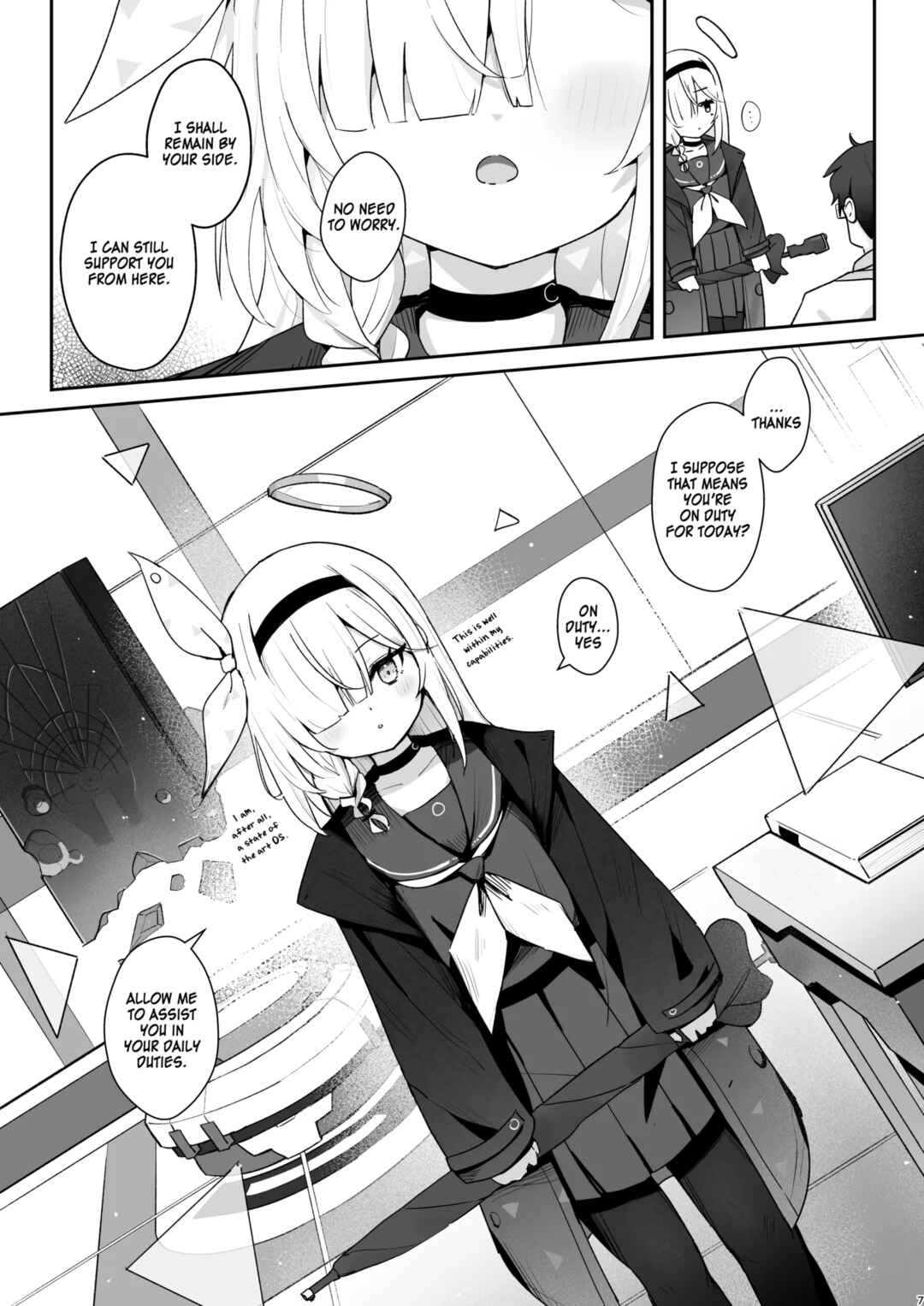 Page 6 Chapter Unknown_9134 Blue Archive - Kono Atatakasa o Shitte Shimatta. (Doujinshi)