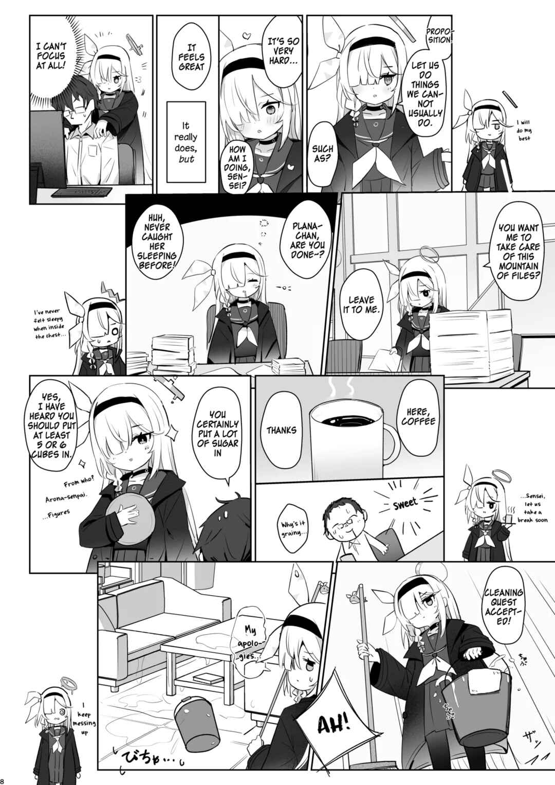 Page 7 Chapter Unknown_9134 Blue Archive - Kono Atatakasa o Shitte Shimatta. (Doujinshi)