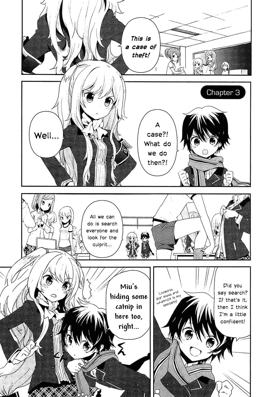 Page 1 Chapter 3 Bokura wa Minna Ikiteiru!