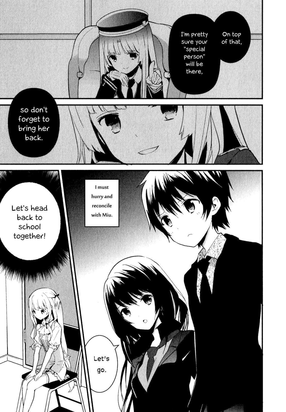 Page 15 Chapter 12 Bokura wa Minna Ikiteiru!