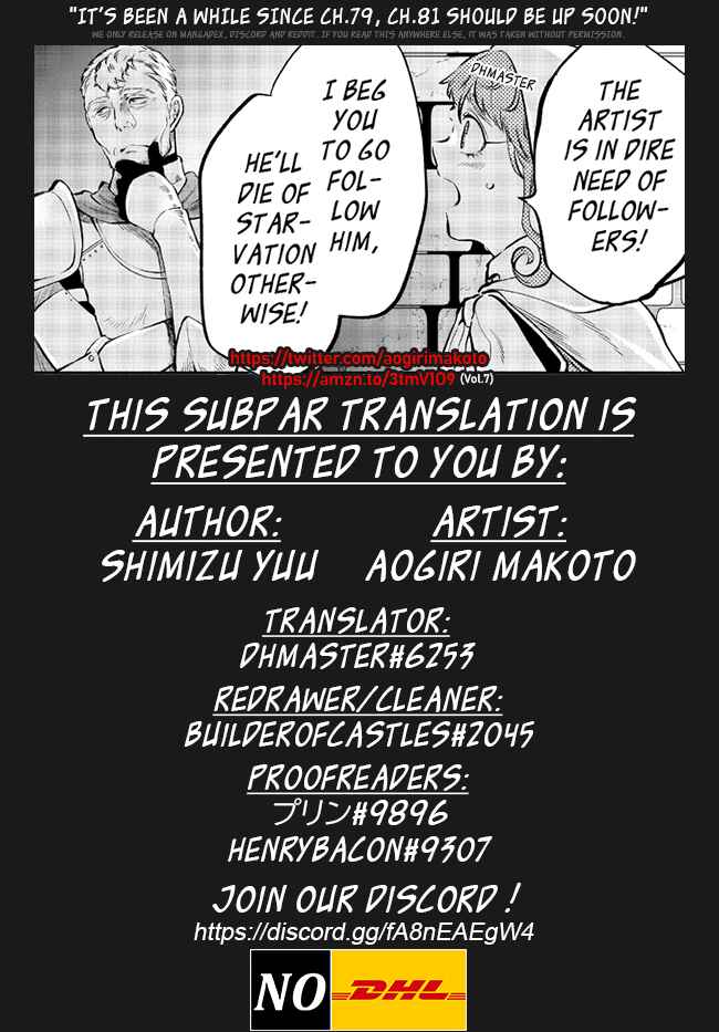 Page 14 Chapter 80 Isekai Munchkin - HP 1 no Mama de Saikyou Saisoku Dungeon Kouryaku