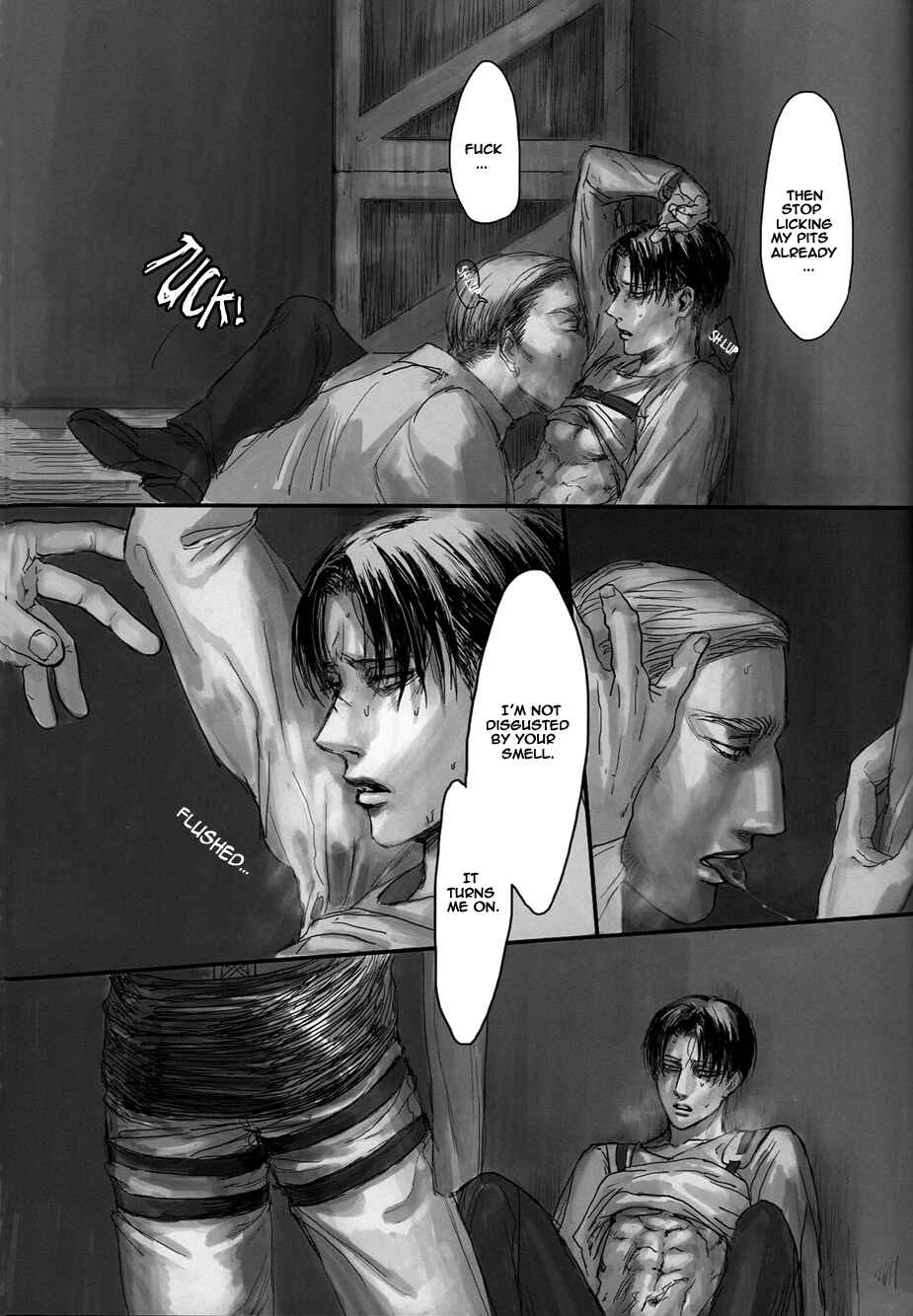 Page 12 Chapter Unknown_3e36 Shingeki no Kyojin - Last Night (Doujinshi)