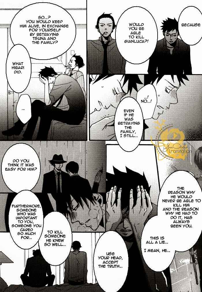Page 36 Chapter Unknown_4e14 Katekyo Hitman Reborn! - Boku No te Yasashiito Naku Nara (Doujinshi)