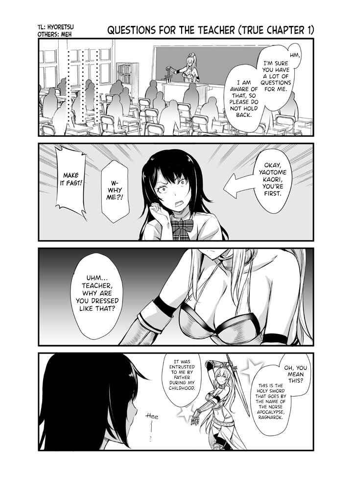 Page 1 Chapter 1.2 Zannen Desu ne. Hime Kishi-sensei