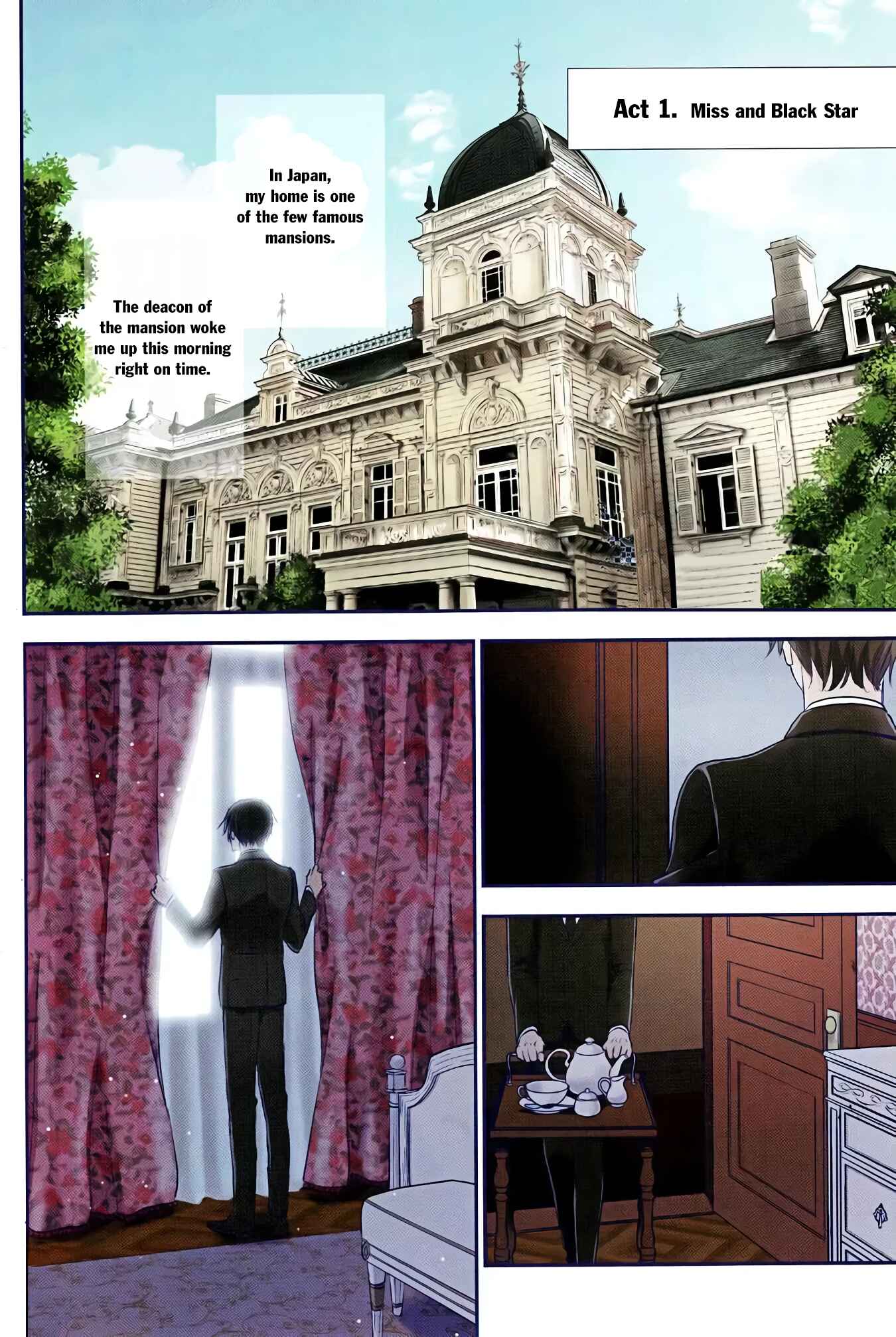 Page 4 Chapter 1 Shitsuji Kuroboshi wa Kashizukanai
