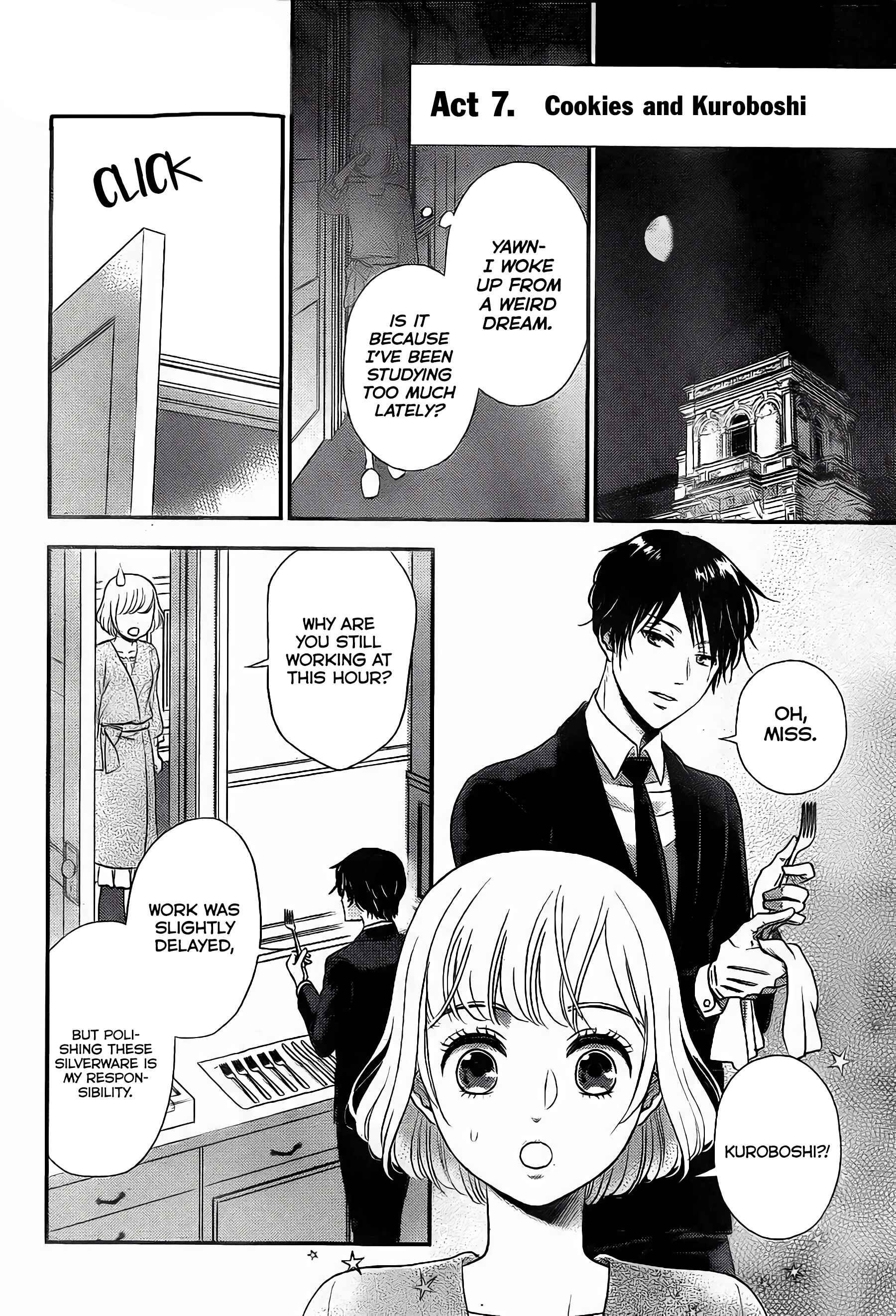 Page 16 Chapter 2 Shitsuji Kuroboshi wa Kashizukanai